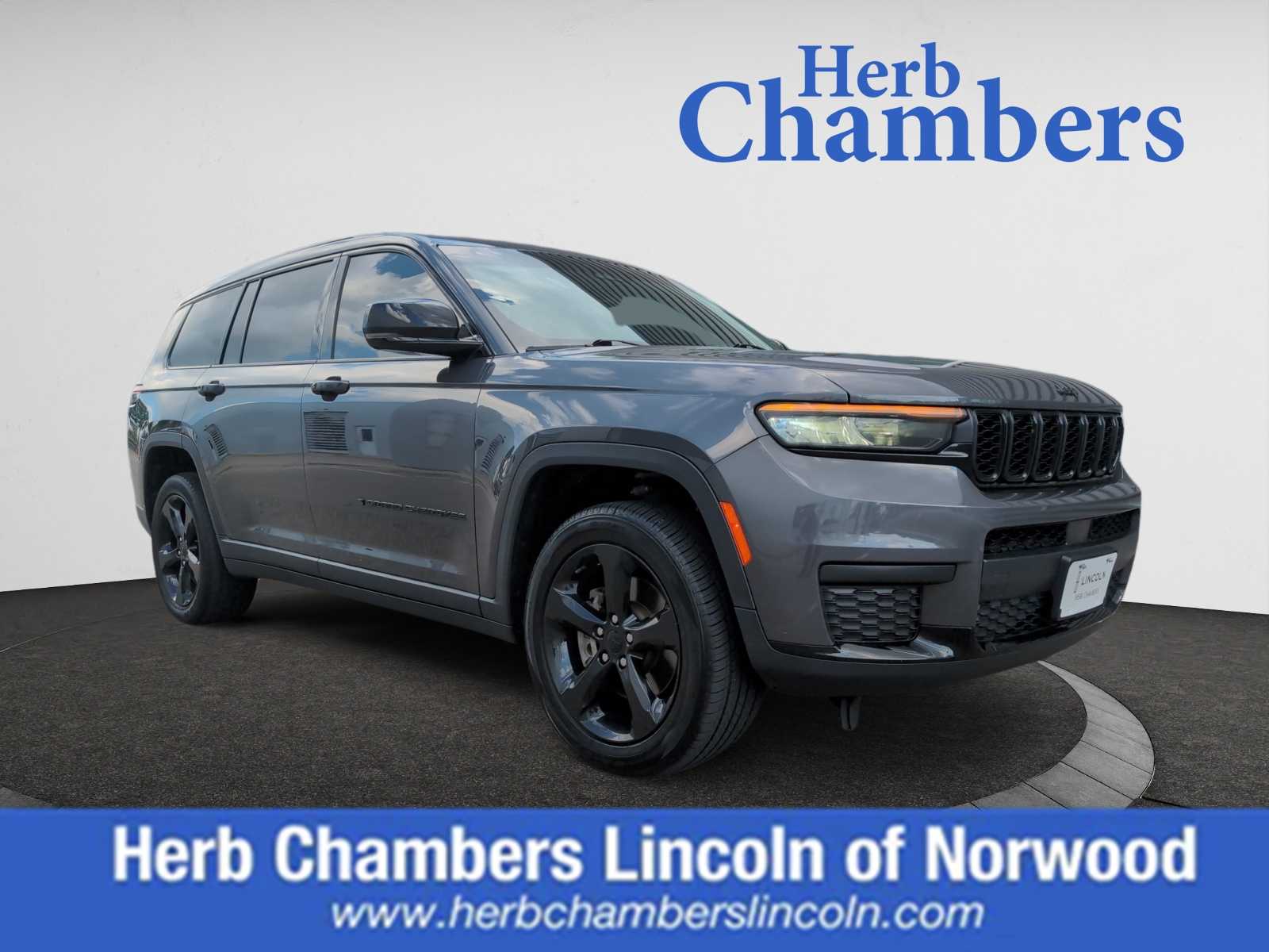 used 2021 Jeep Grand Cherokee L car, priced at $28,998
