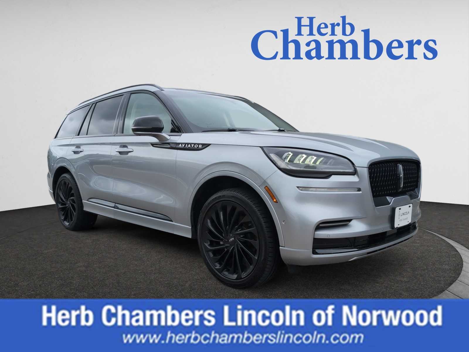 used 2022 Lincoln Aviator car, priced at $41,998