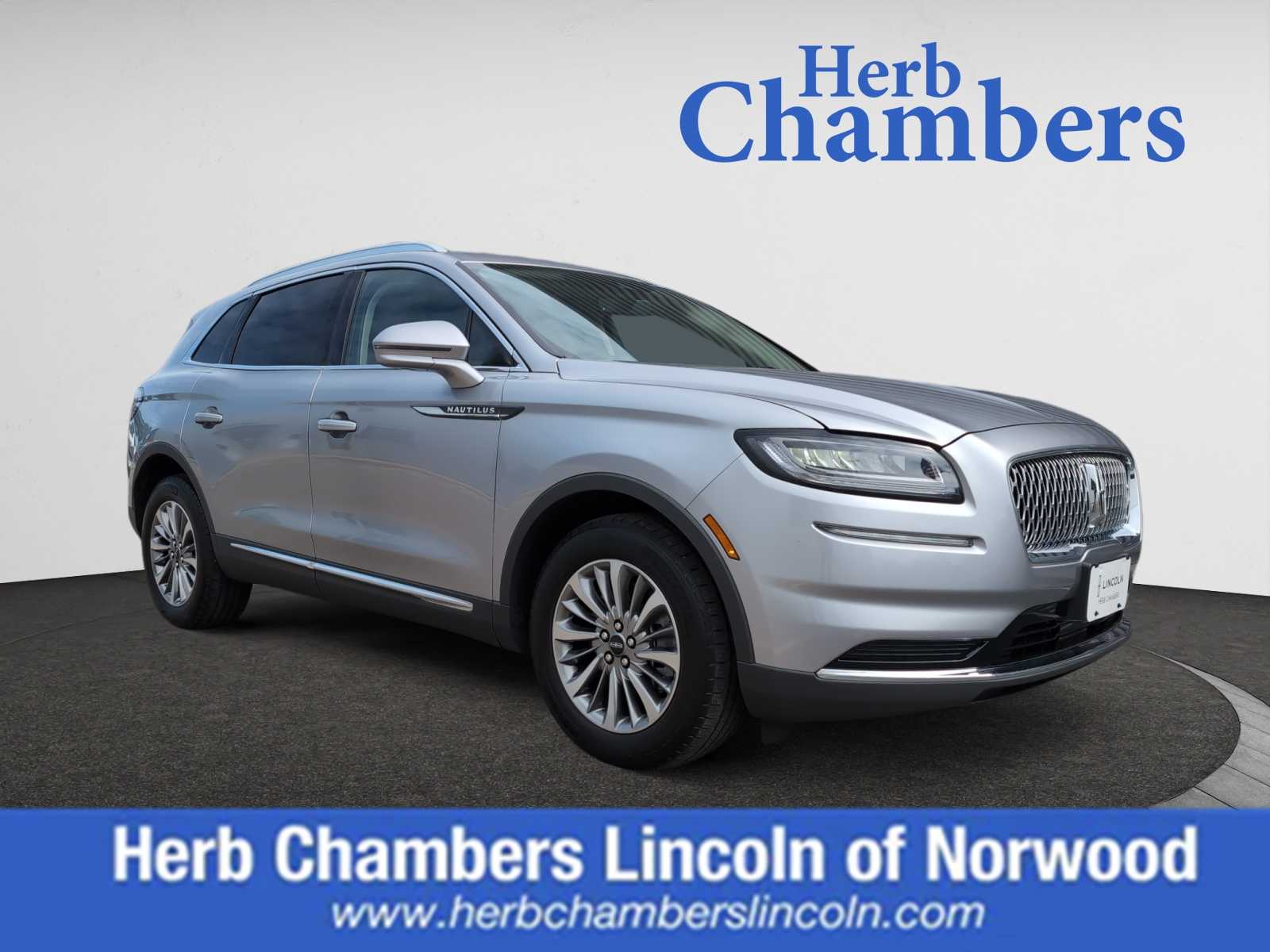 used 2021 Lincoln Nautilus car, priced at $28,998