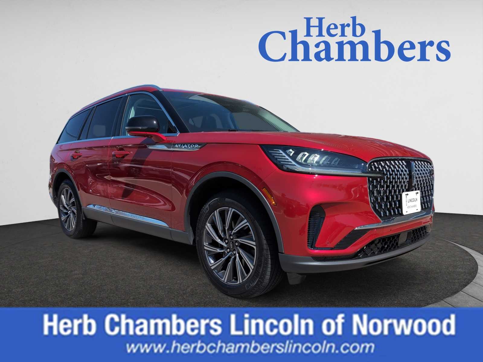 used 2025 Lincoln Aviator car, priced at $63,898