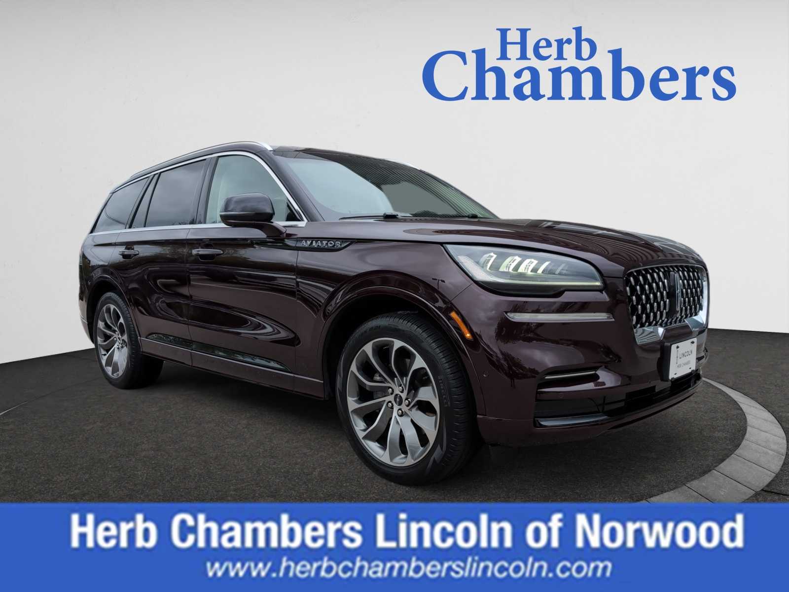 used 2023 Lincoln Aviator car, priced at $50,998