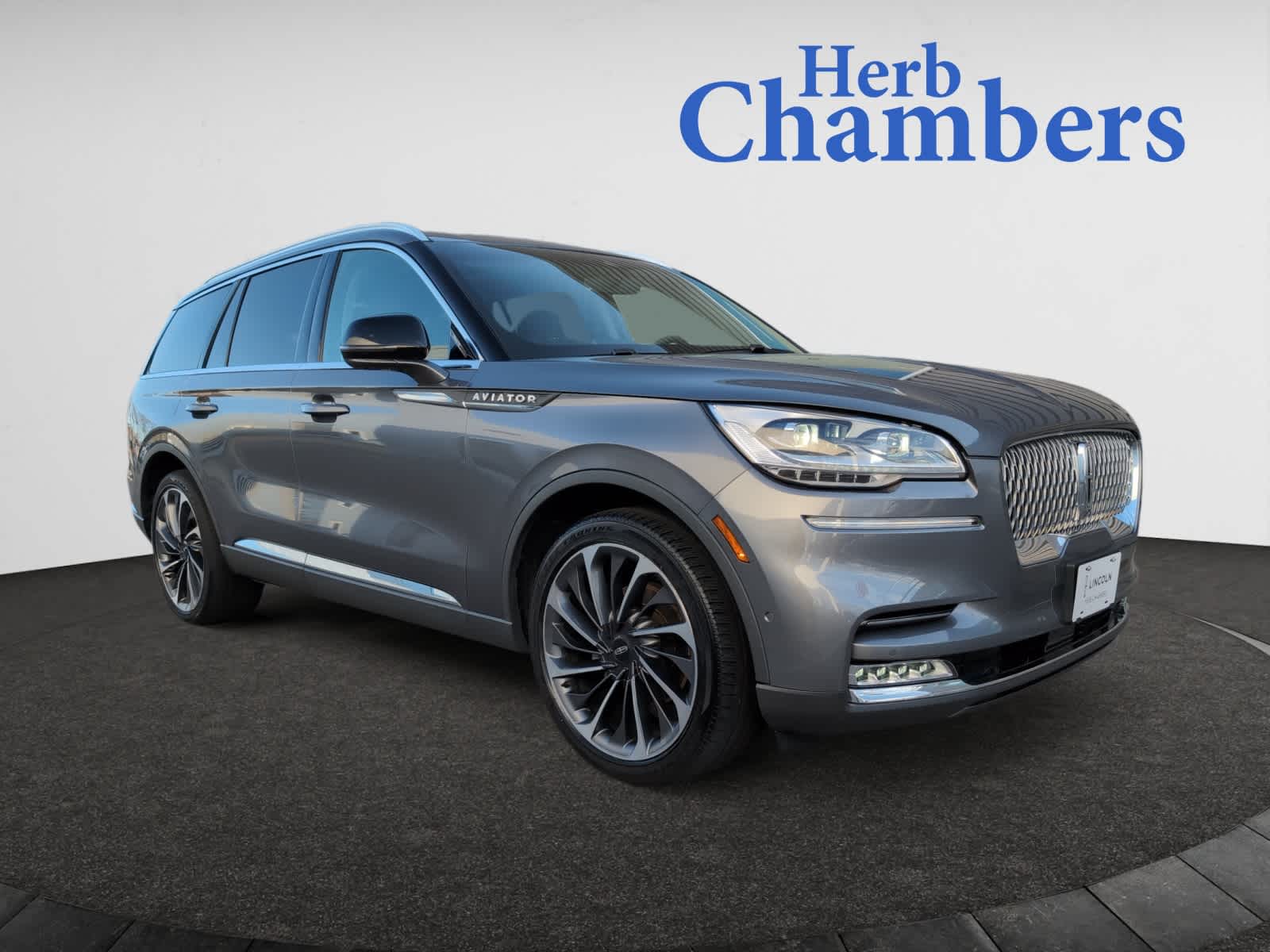 used 2021 Lincoln Aviator car, priced at $46,998