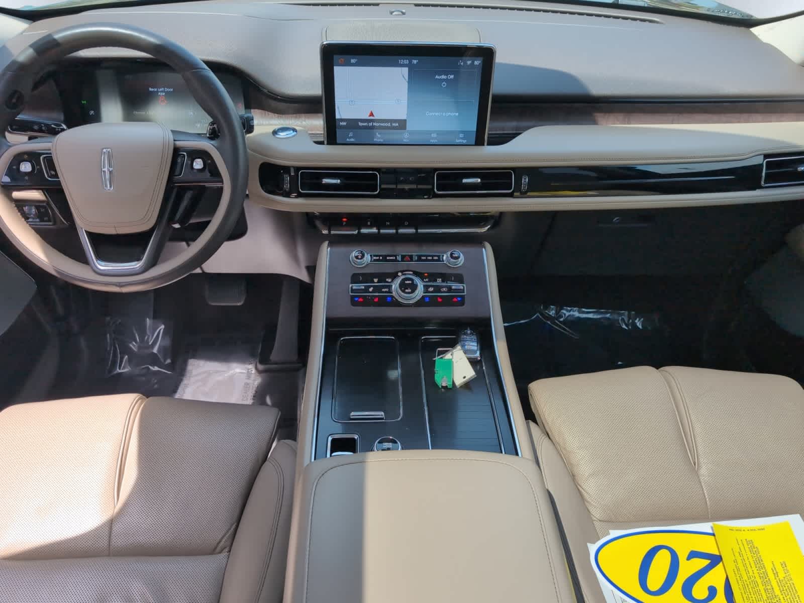 used 2020 Lincoln Aviator car, priced at $38,998