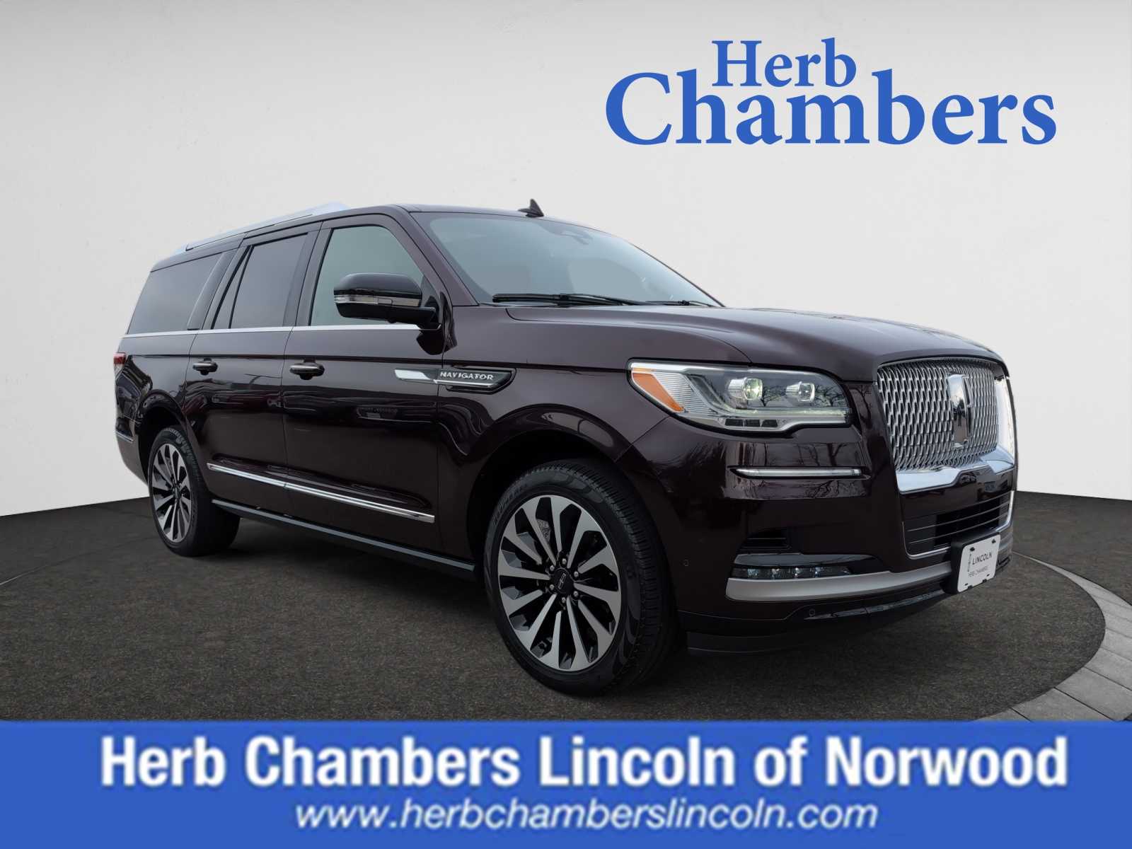 used 2023 Lincoln Navigator L car, priced at $75,998