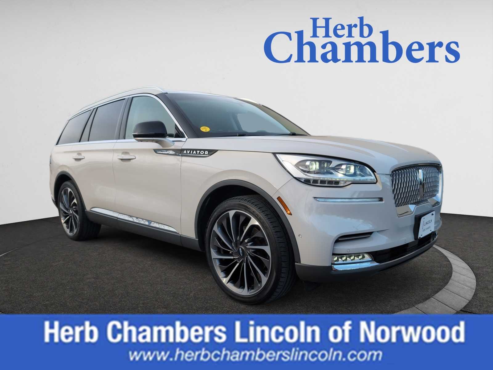 used 2020 Lincoln Aviator car, priced at $39,998