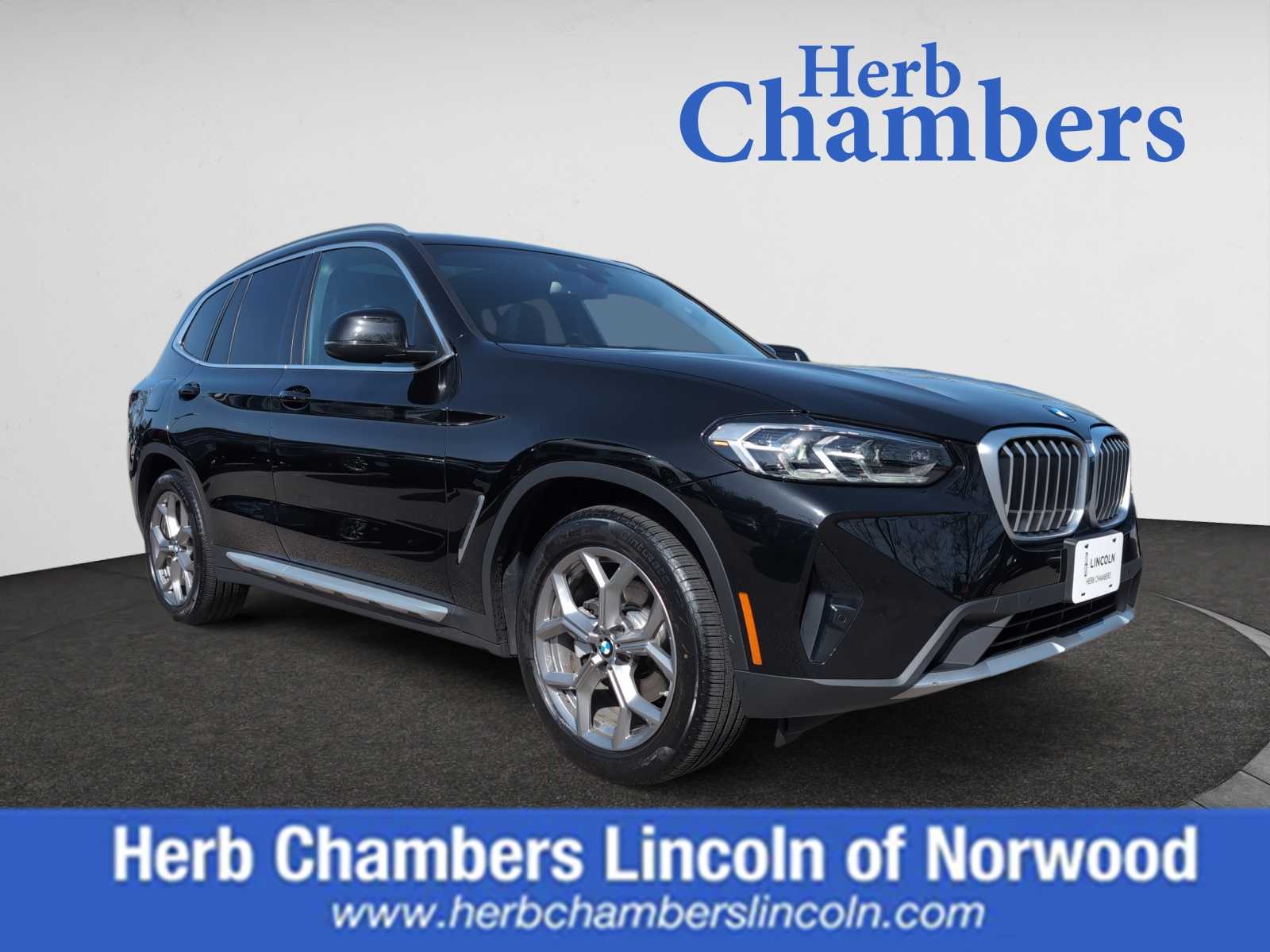 used 2022 BMW X3 car, priced at $33,998