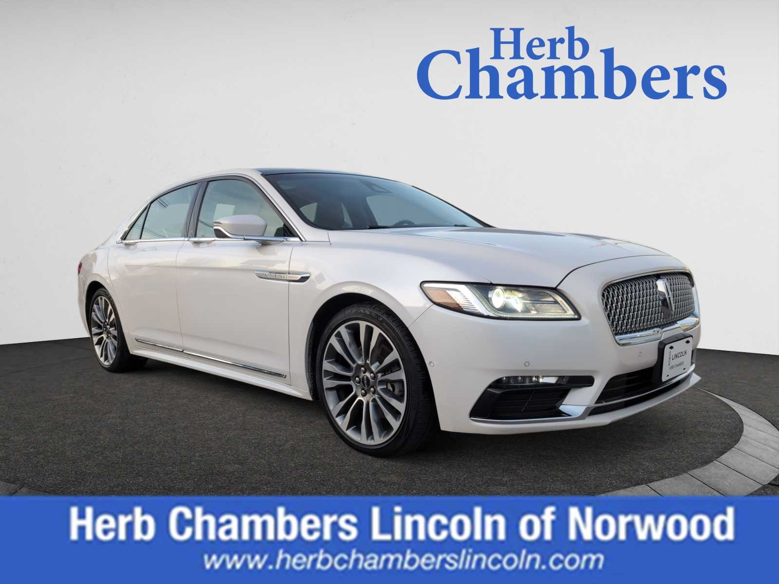 used 2017 Lincoln Continental car, priced at $21,998