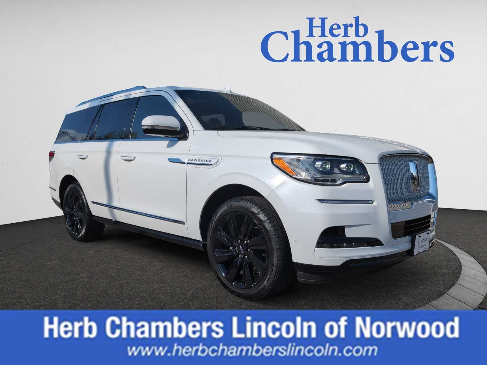 used 2024 Lincoln Navigator car, priced at $96,845