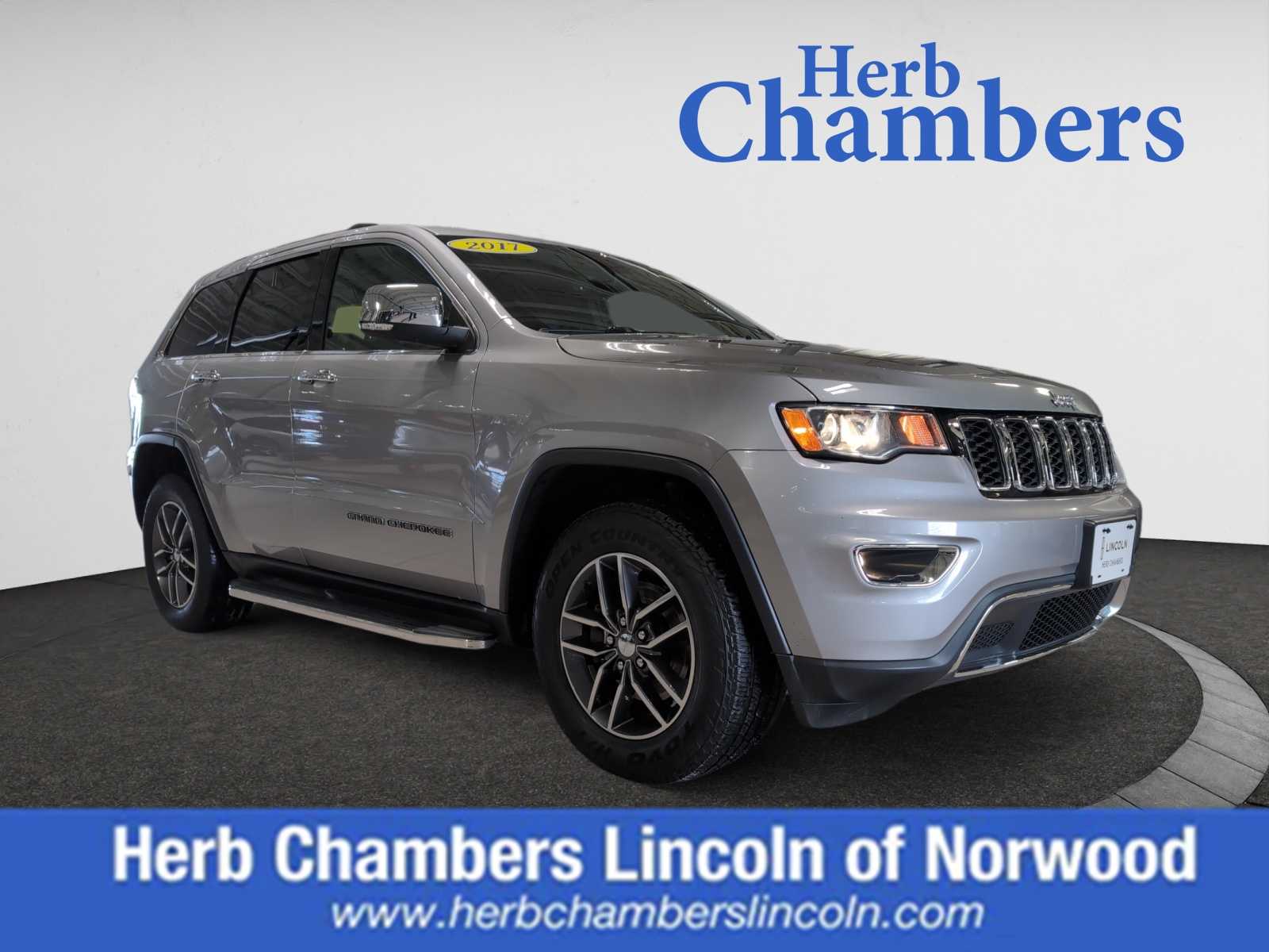 used 2017 Jeep Grand Cherokee car, priced at $21,998