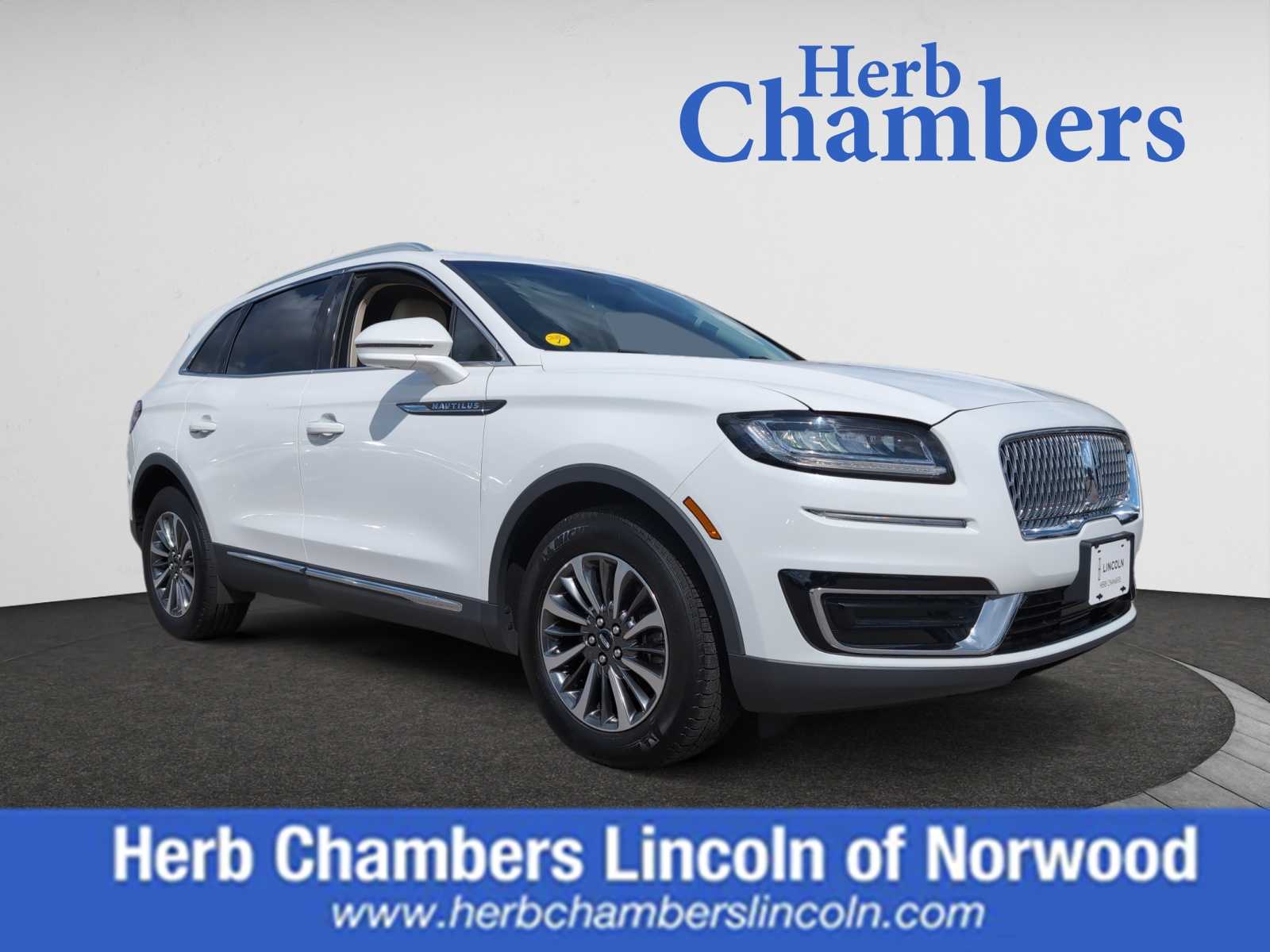 used 2020 Lincoln Nautilus car, priced at $24,998