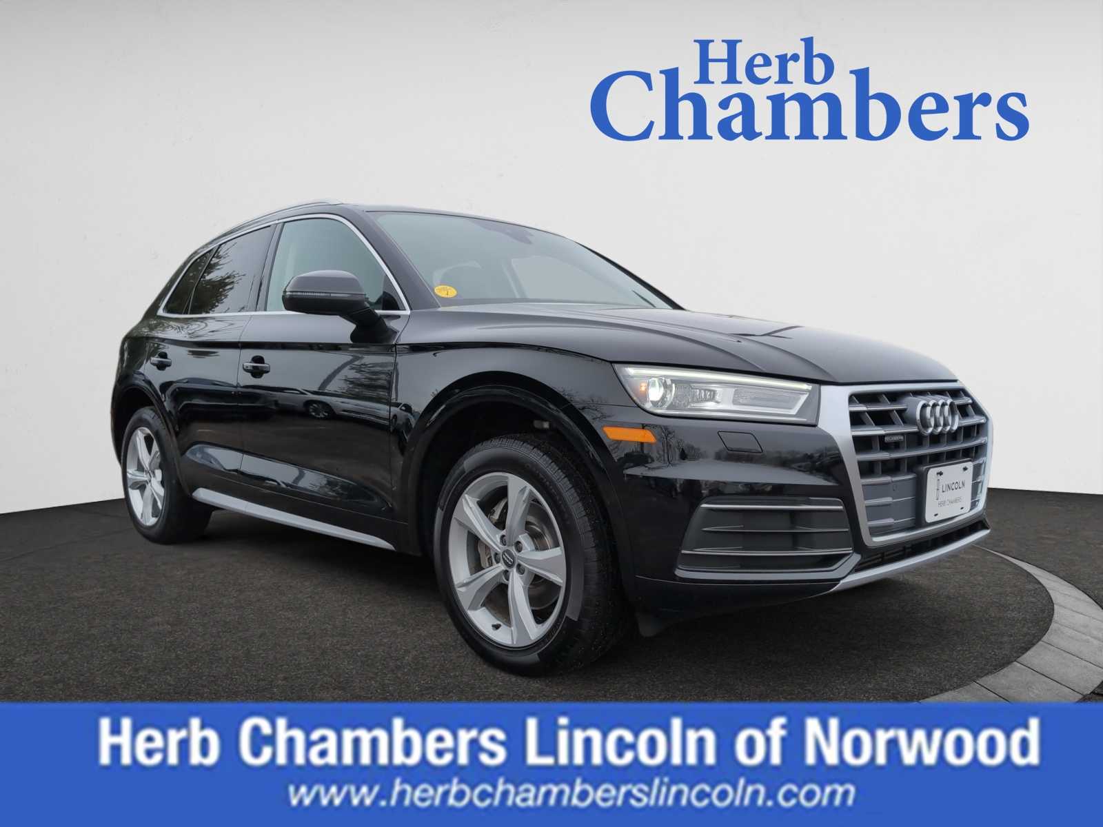 used 2020 Audi Q5 car, priced at $19,998