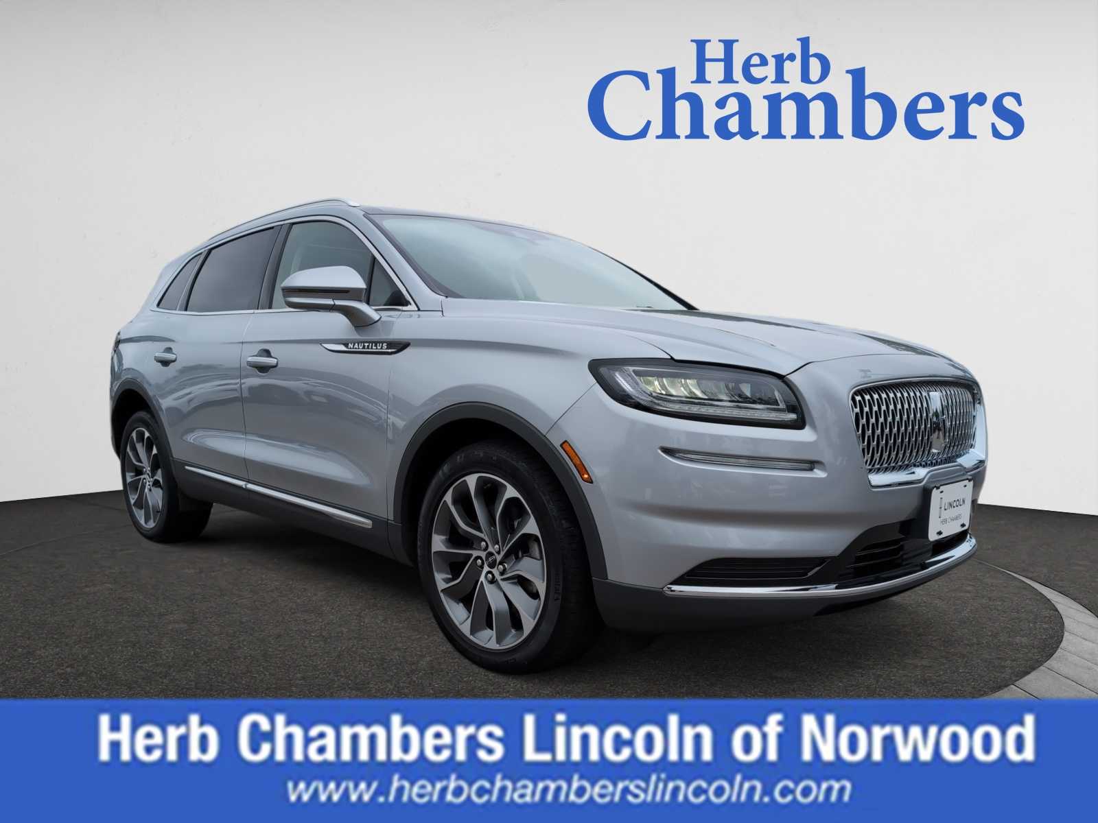 used 2022 Lincoln Nautilus car, priced at $36,998