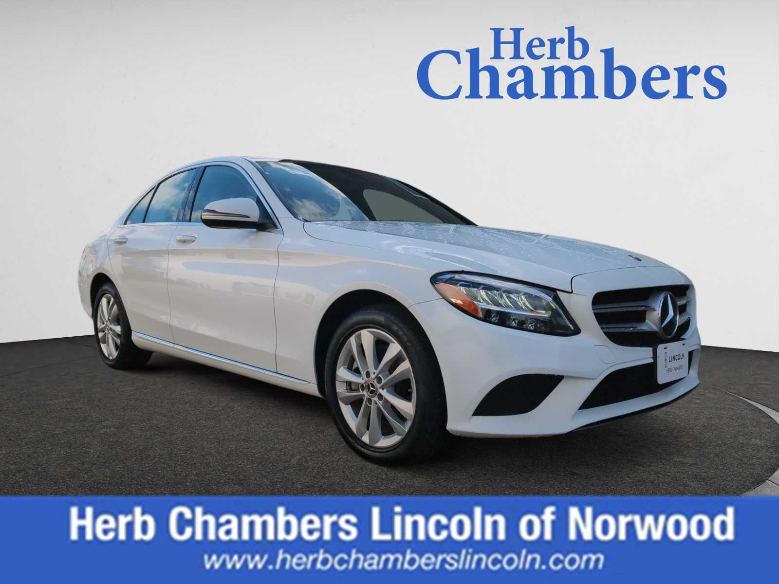 used 2019 Mercedes-Benz C-Class car, priced at $22,998