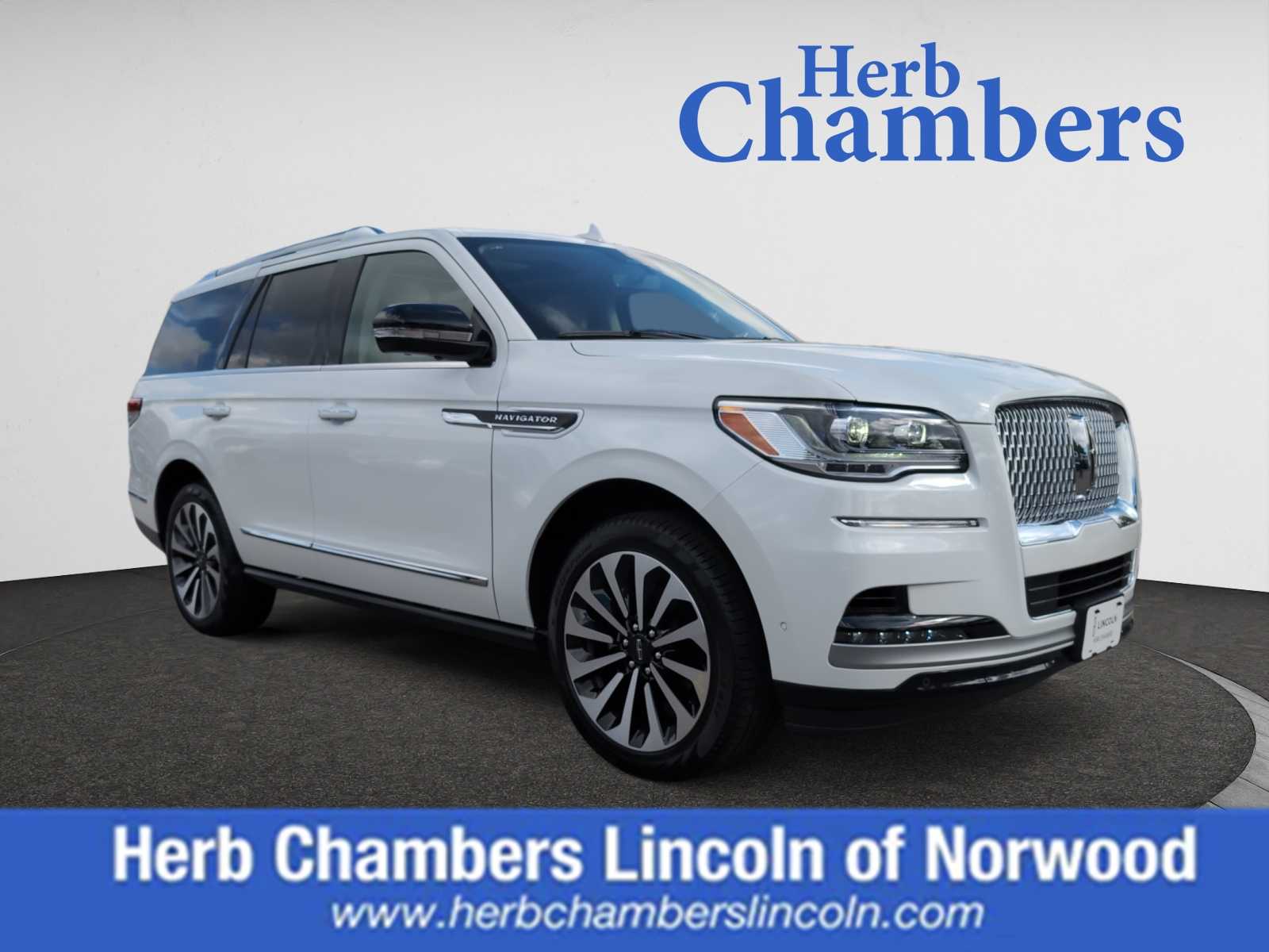 used 2024 Lincoln Navigator car, priced at $98,498