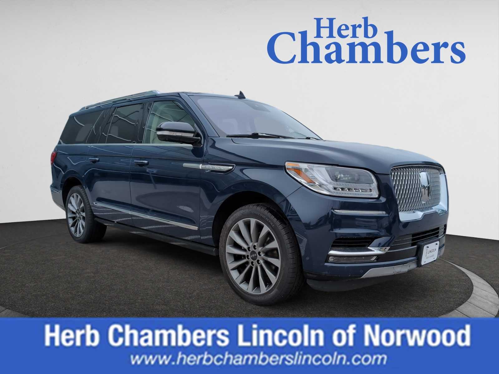 used 2020 Lincoln Navigator L car, priced at $38,998