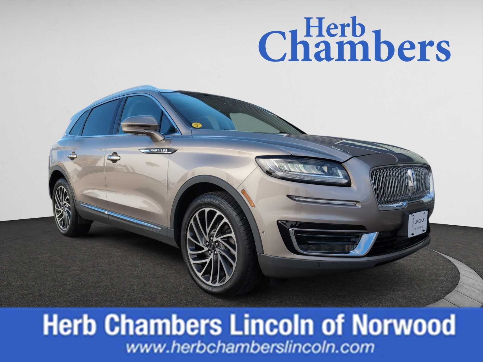 used 2019 Lincoln Nautilus car, priced at $25,998