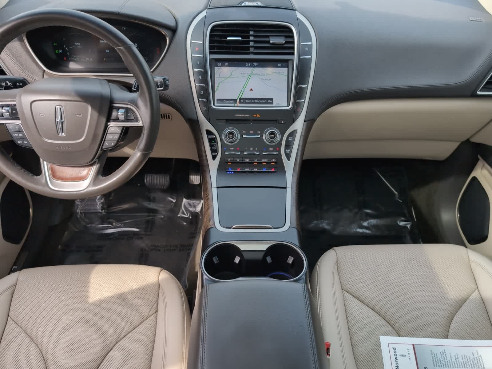 used 2020 Lincoln Nautilus car, priced at $22,998