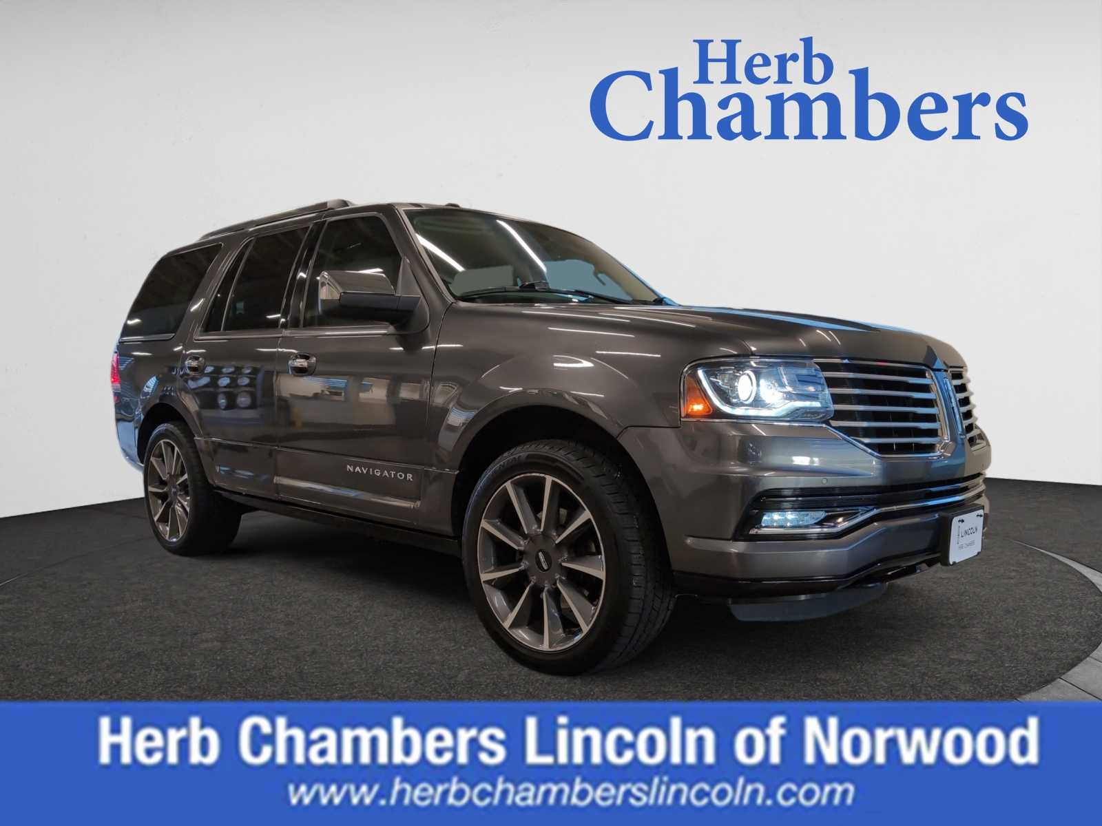 used 2016 Lincoln Navigator car, priced at $21,998