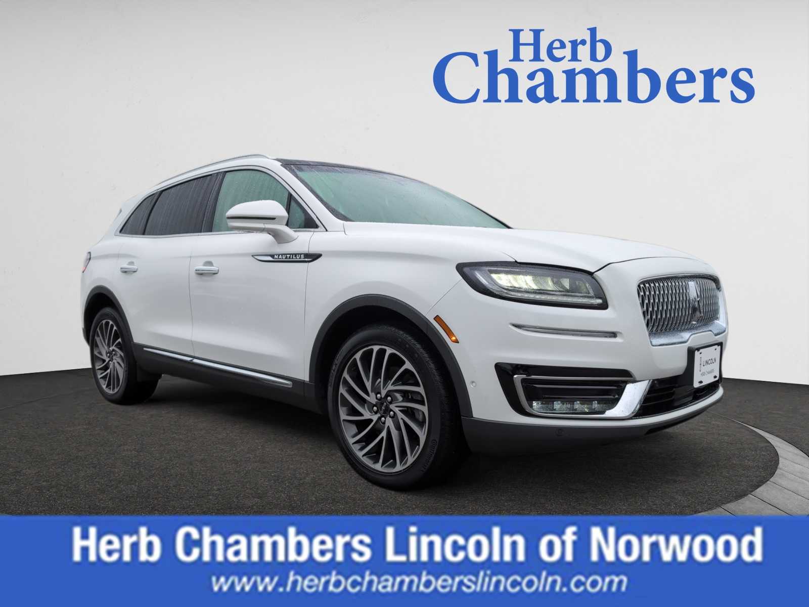 used 2020 Lincoln Nautilus car, priced at $24,798