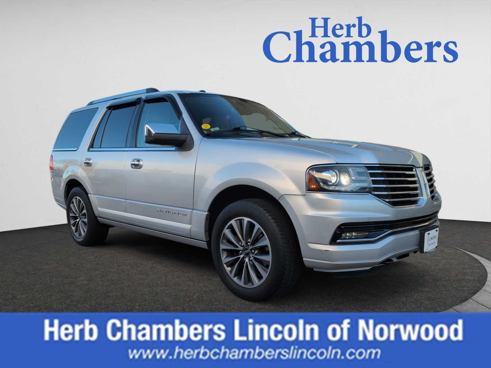 used 2015 Lincoln Navigator car, priced at $16,998