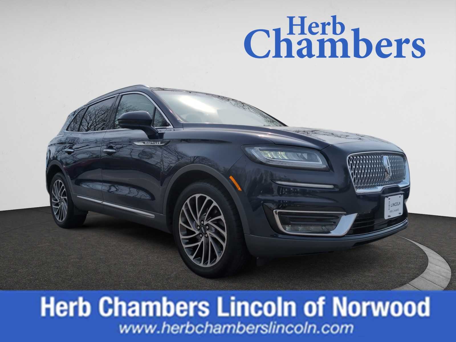 used 2020 Lincoln Nautilus car, priced at $23,998