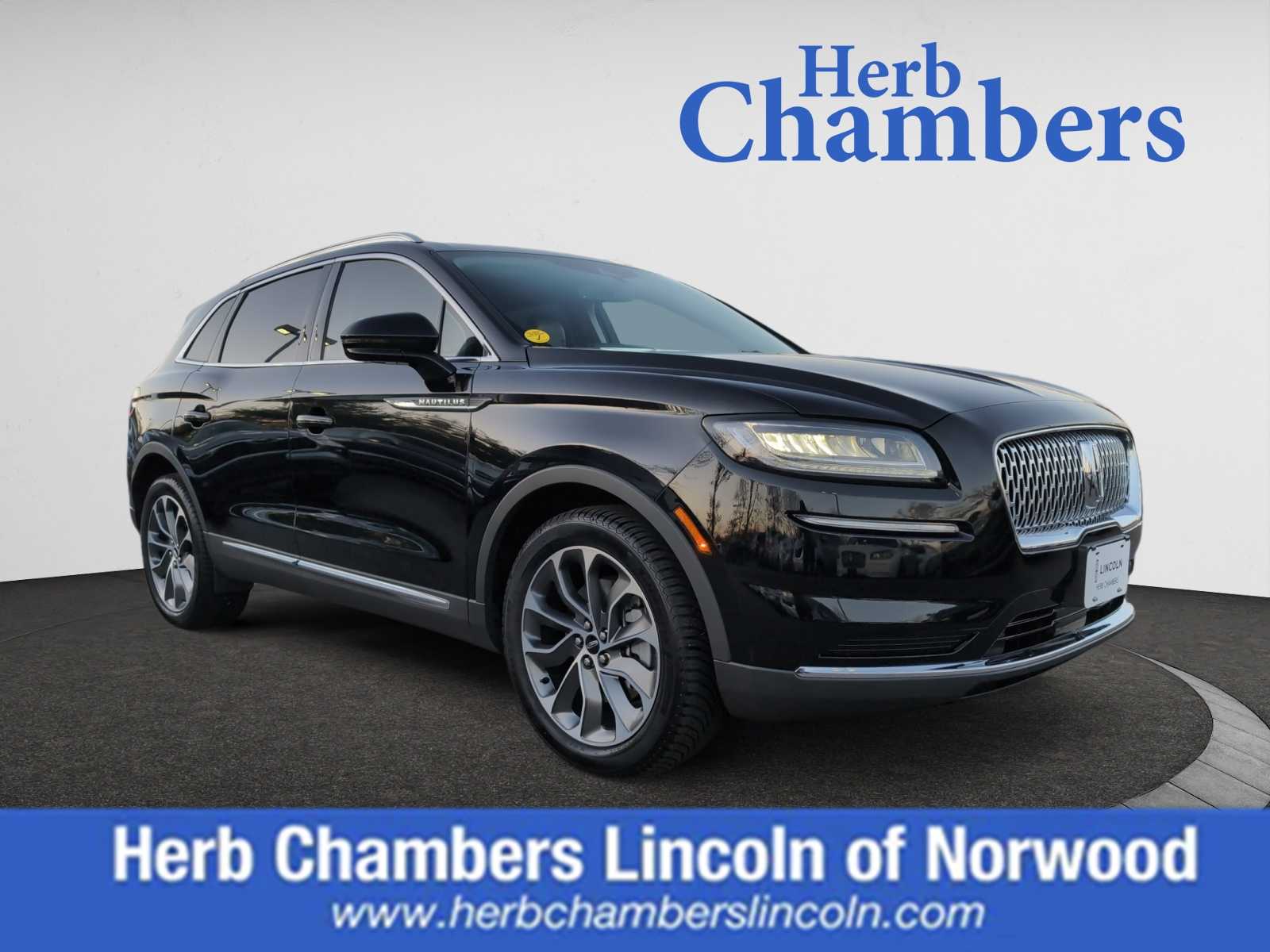 used 2022 Lincoln Nautilus car, priced at $34,998