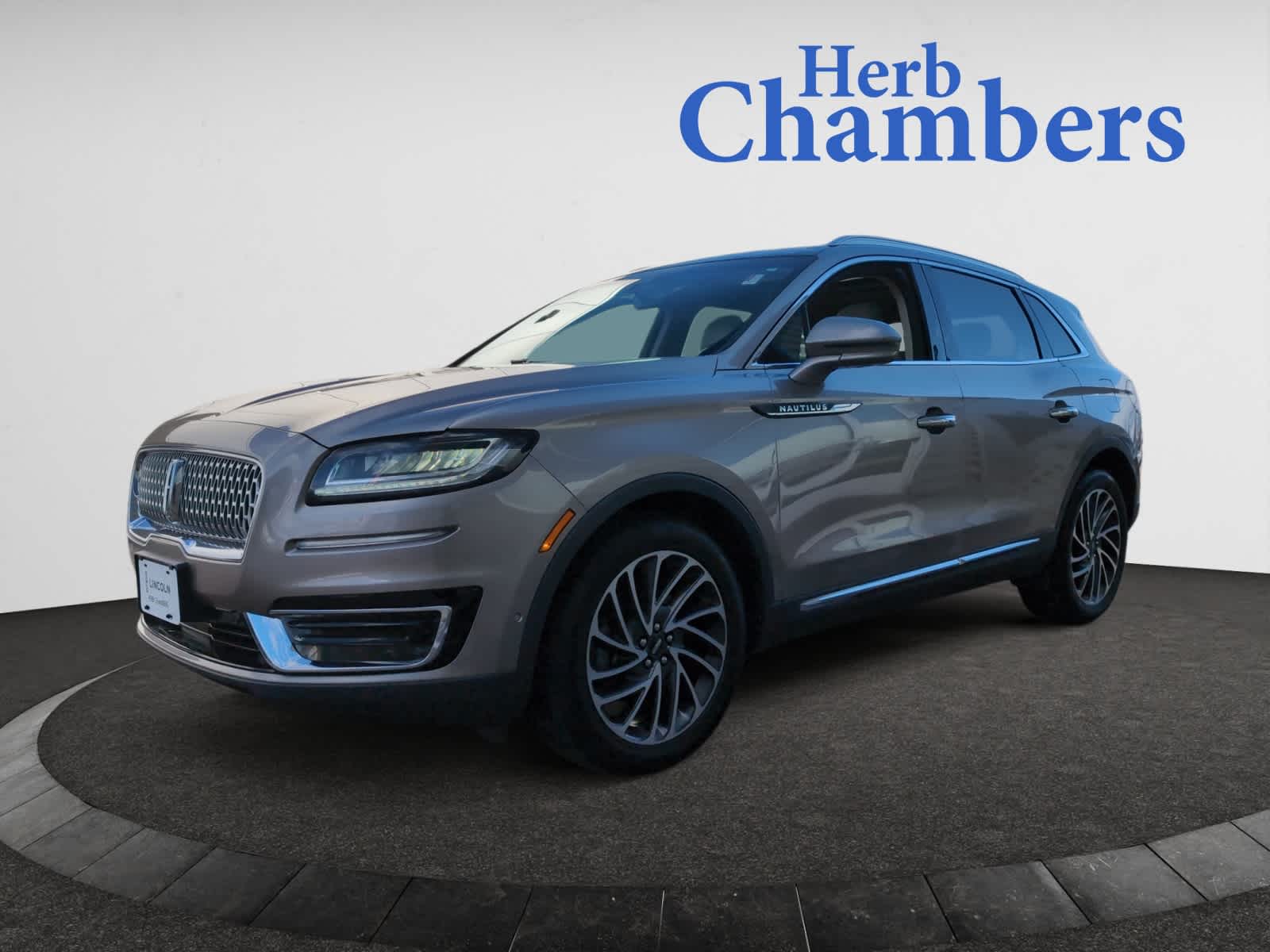 used 2019 Lincoln Nautilus car, priced at $25,998