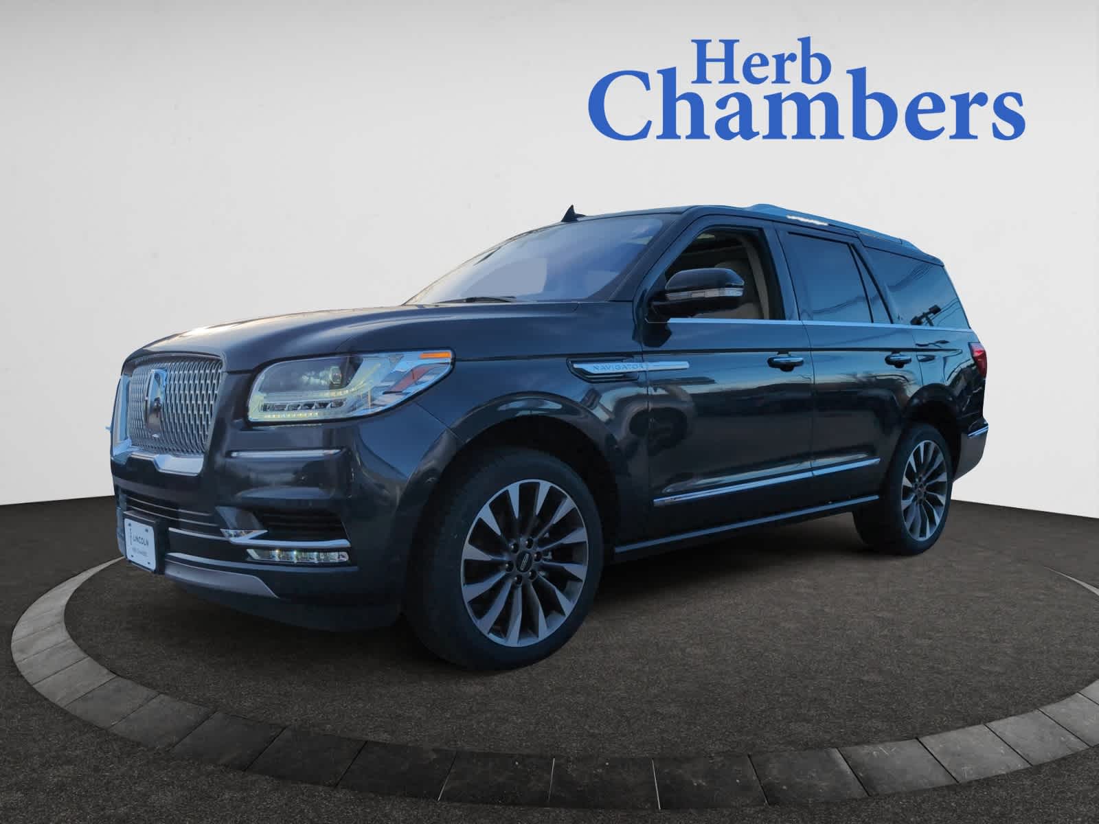 used 2021 Lincoln Navigator car, priced at $53,998