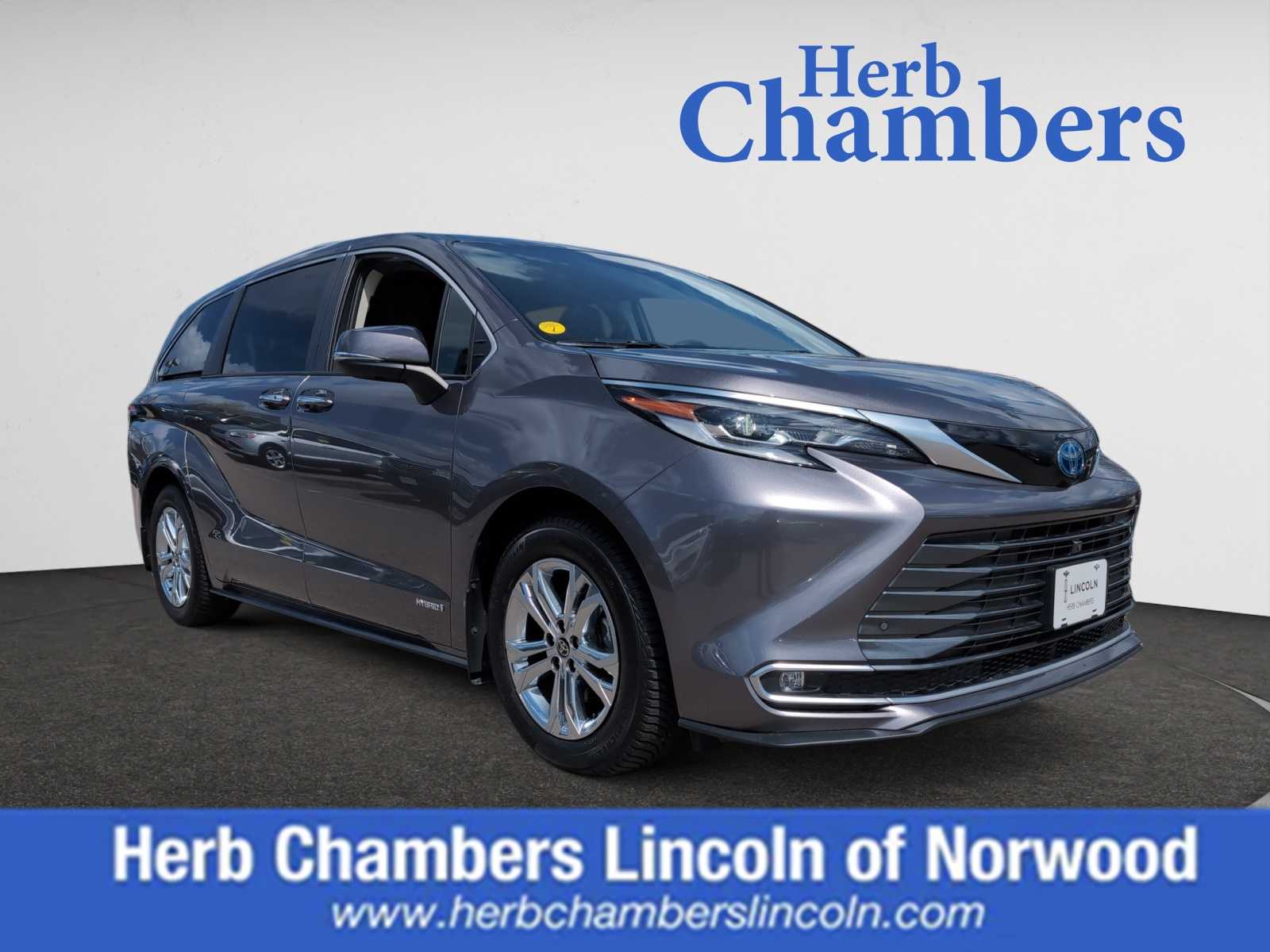 used 2021 Toyota Sienna car, priced at $48,998