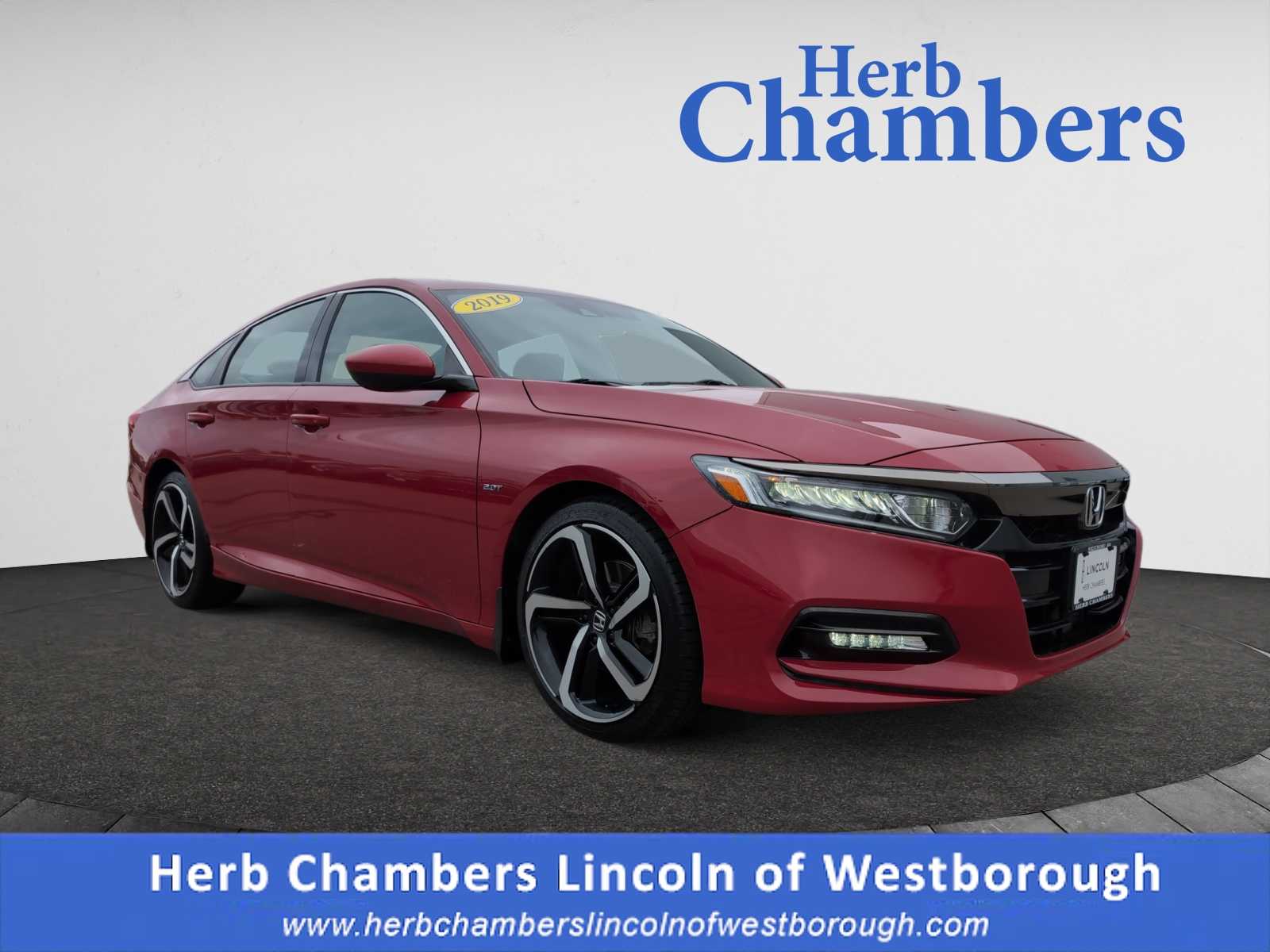 used 2019 Honda Accord car, priced at $21,498