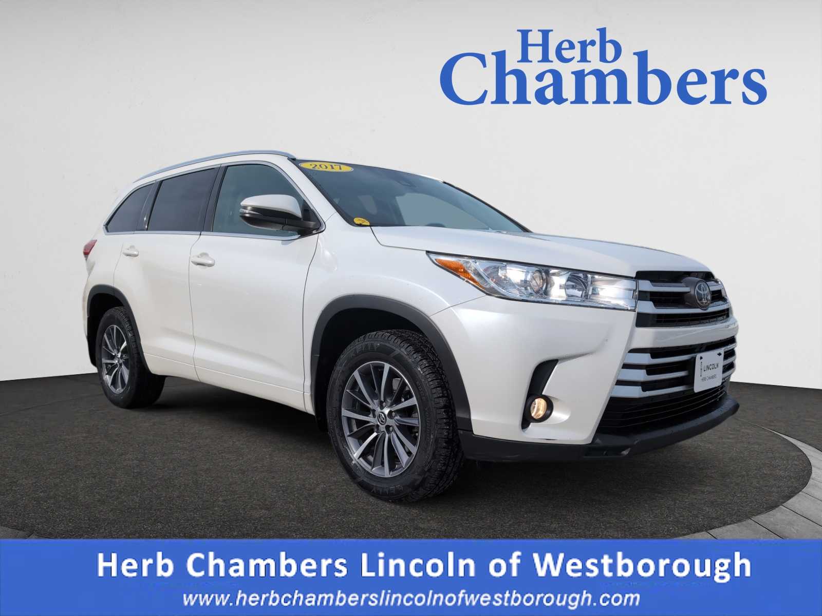 used 2017 Toyota Highlander car, priced at $21,998