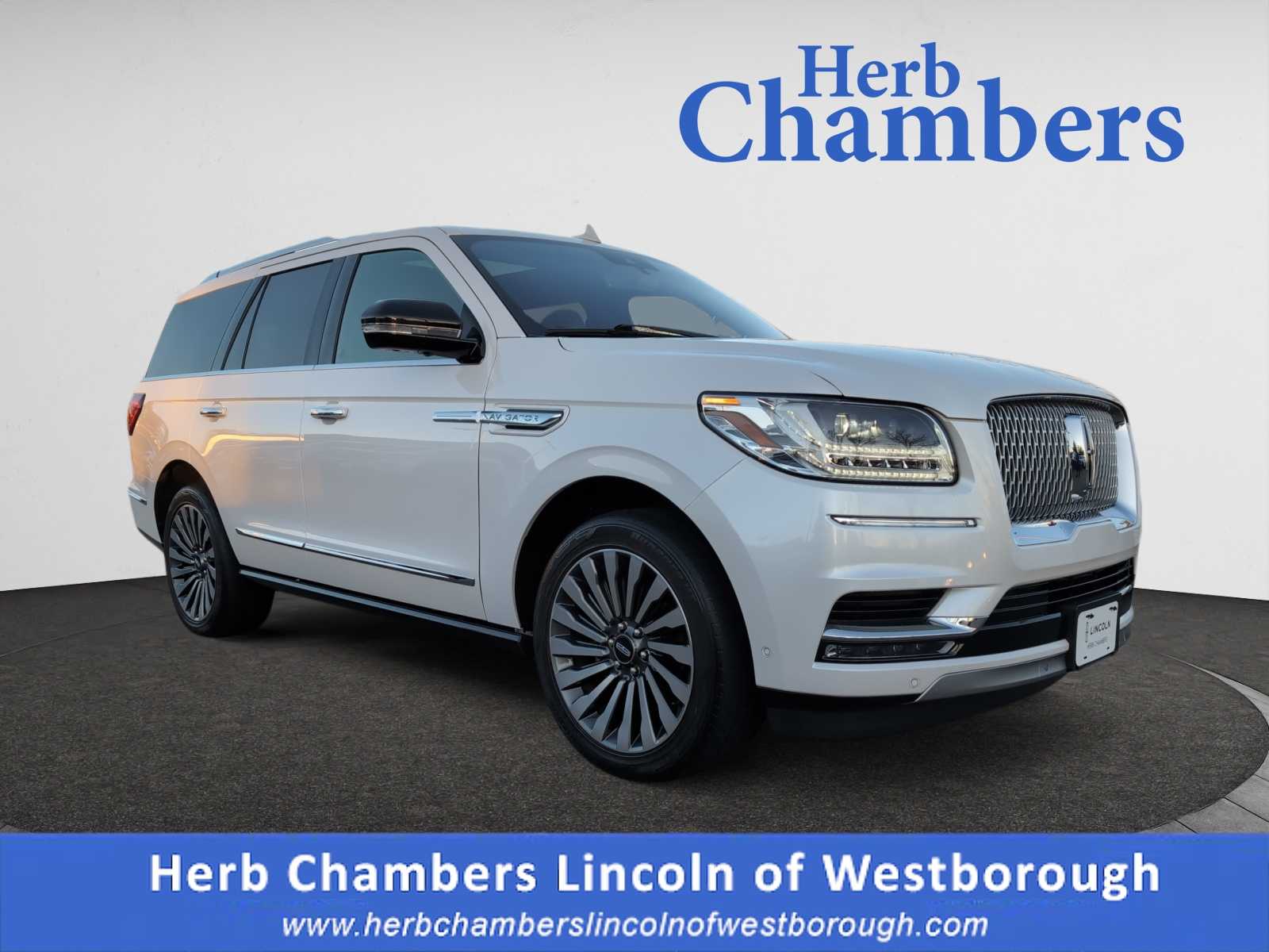 used 2019 Lincoln Navigator car, priced at $41,998