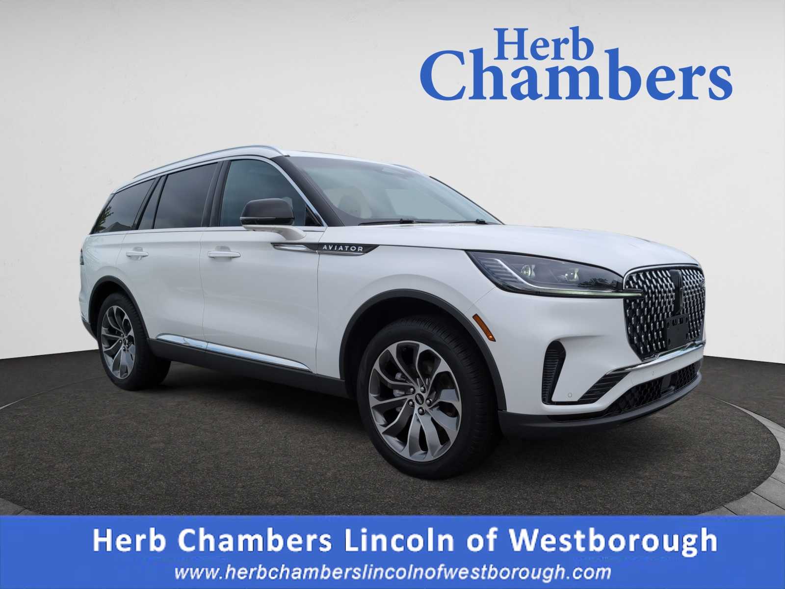 used 2025 Lincoln Aviator car, priced at $72,998