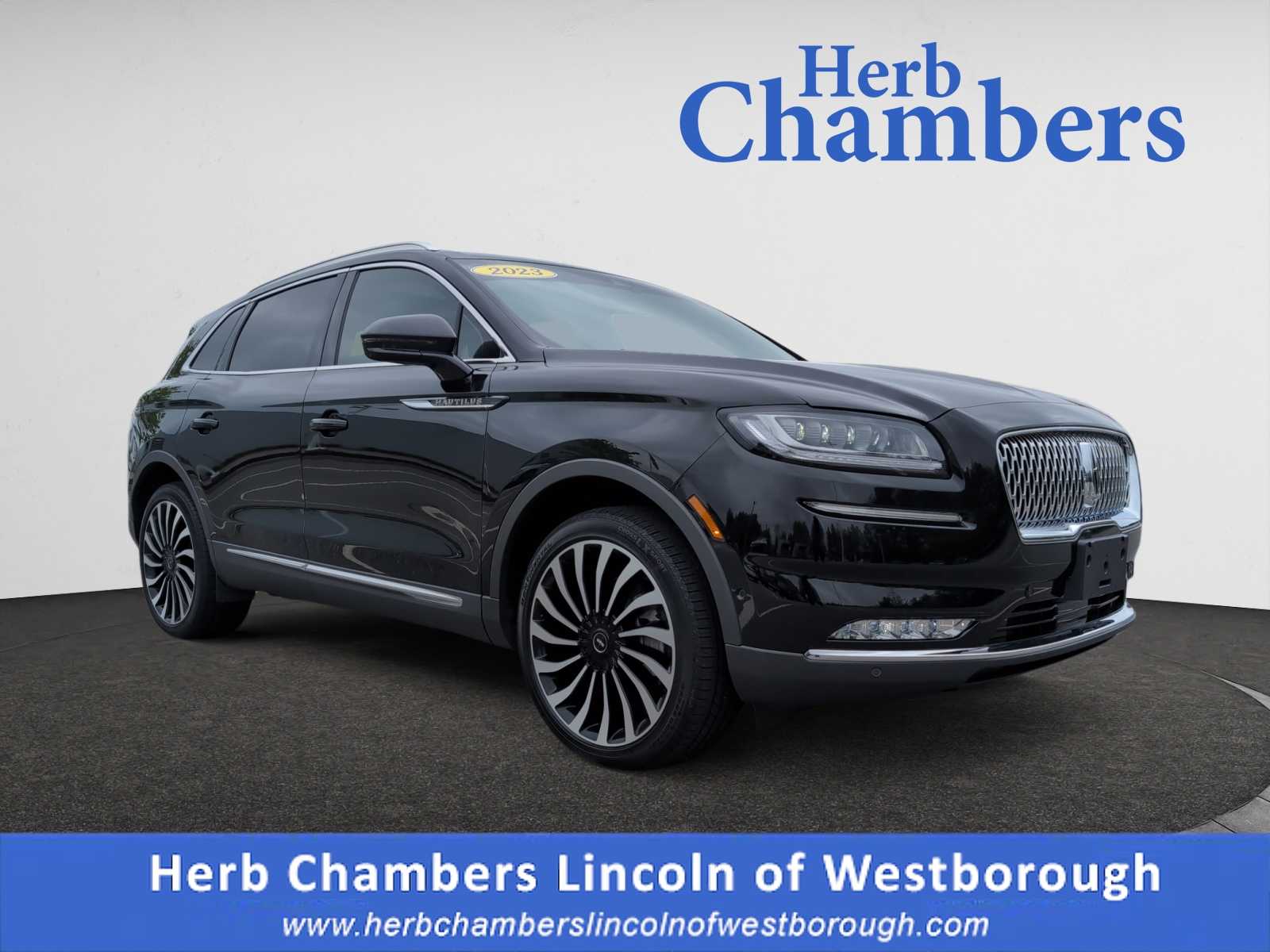 used 2023 Lincoln Nautilus car, priced at $49,998