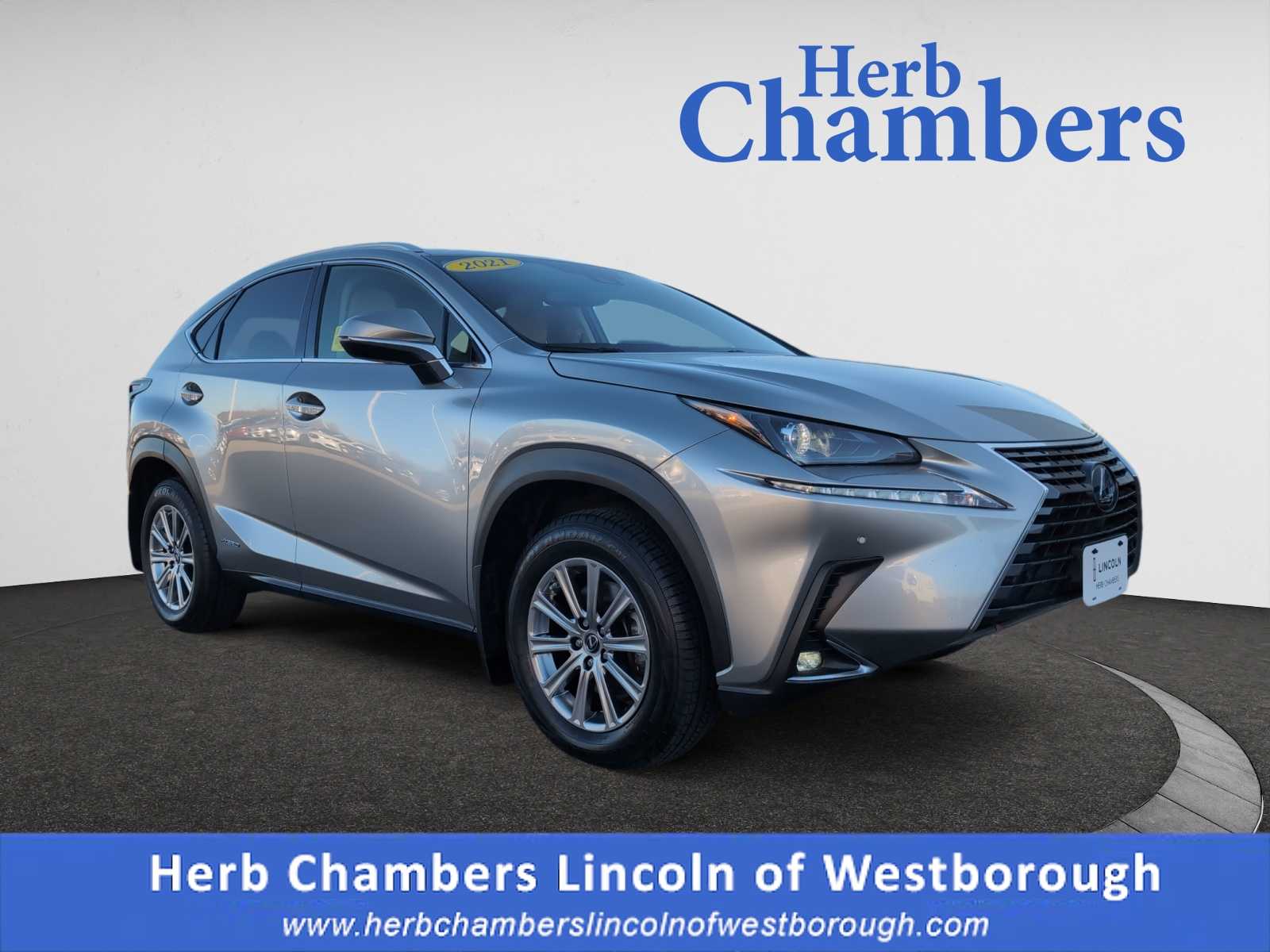 used 2021 Lexus NX 300h car, priced at $32,998