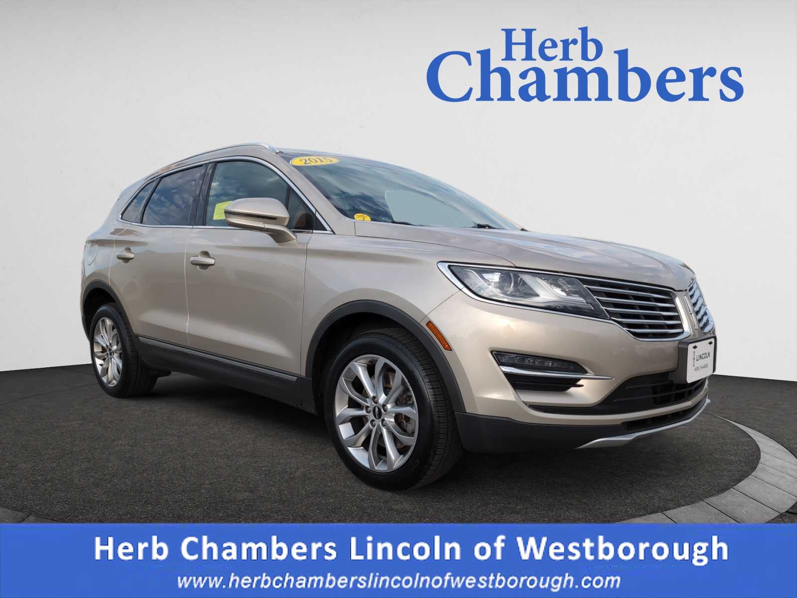 used 2015 Lincoln MKC car, priced at $11,998