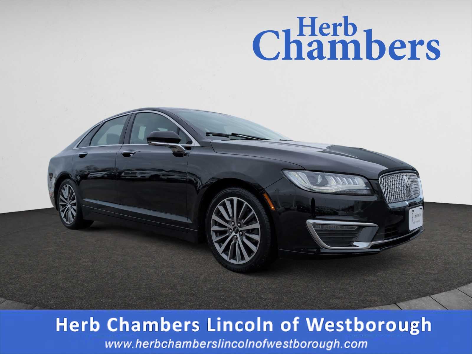 used 2019 Lincoln MKZ car, priced at $18,998