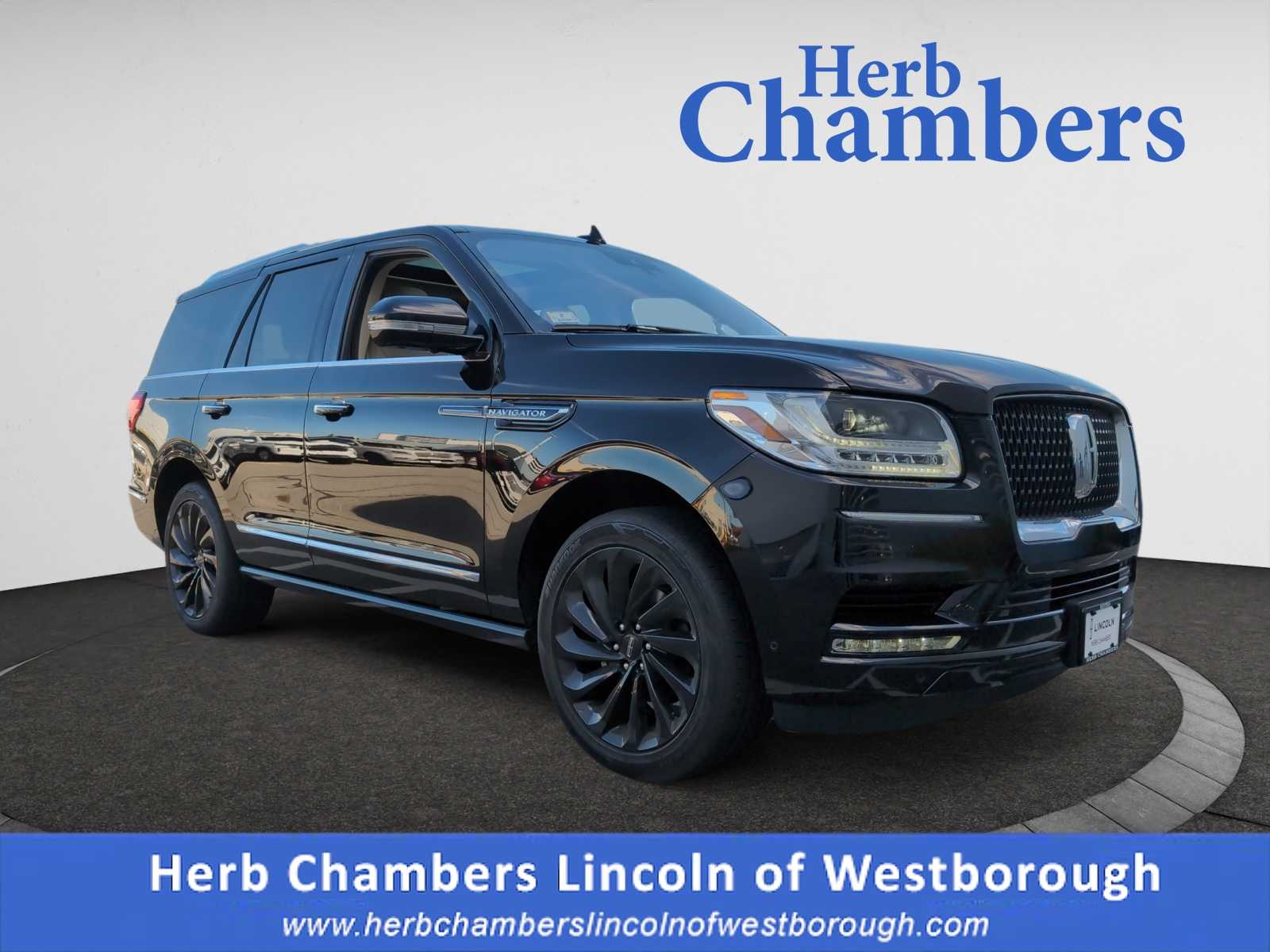 used 2020 Lincoln Navigator car, priced at $47,998