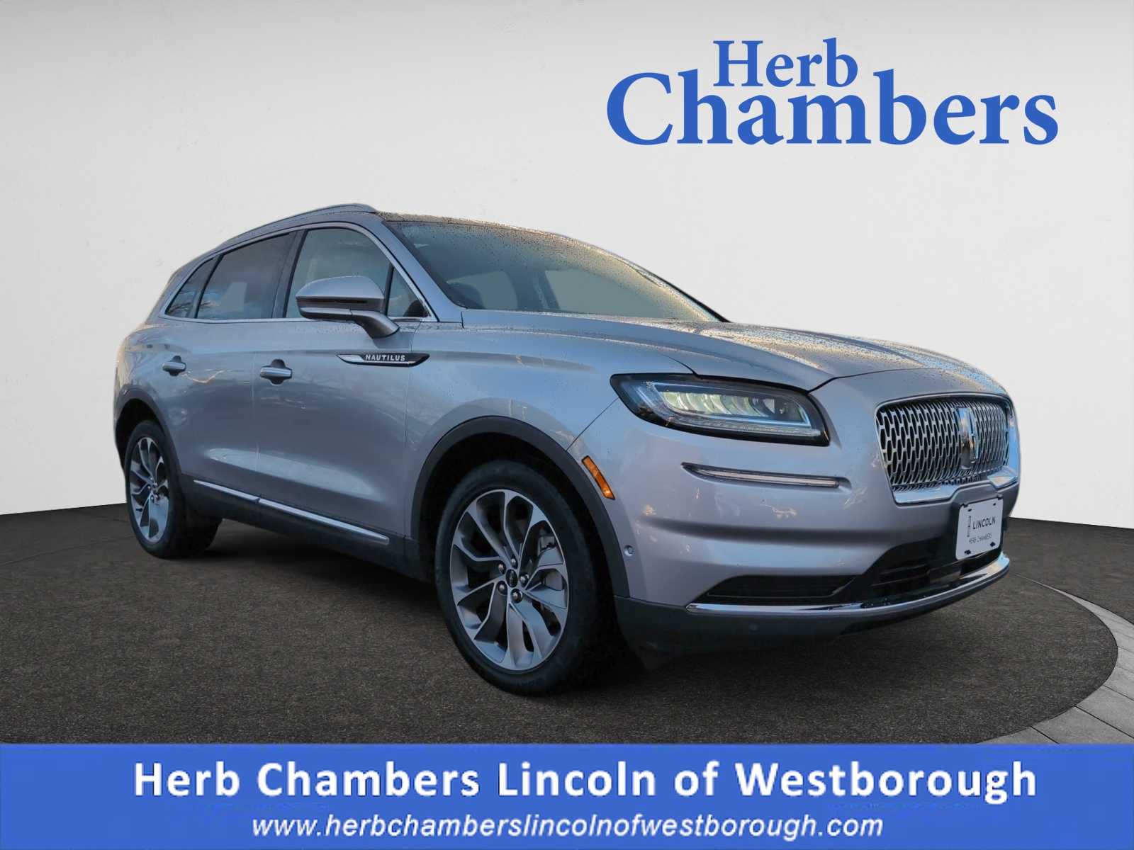 used 2022 Lincoln Nautilus car, priced at $37,998