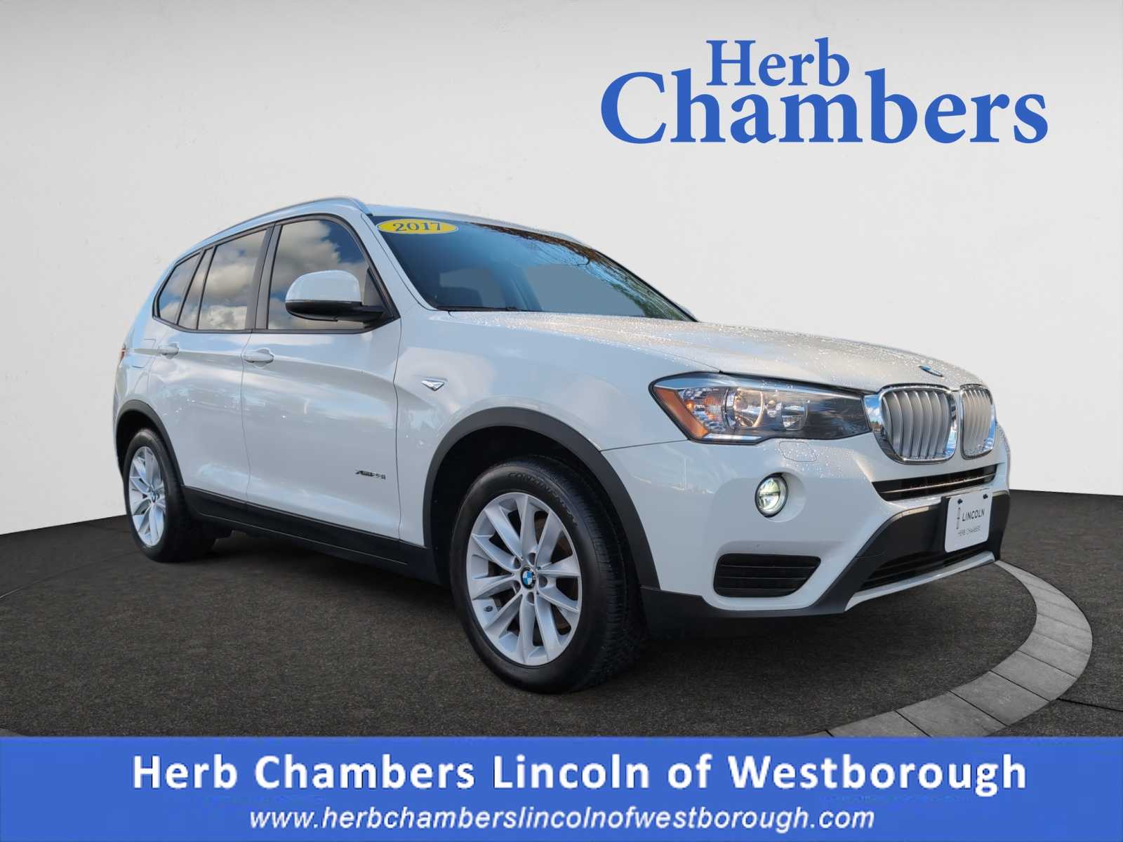 used 2017 BMW X3 car, priced at $13,998