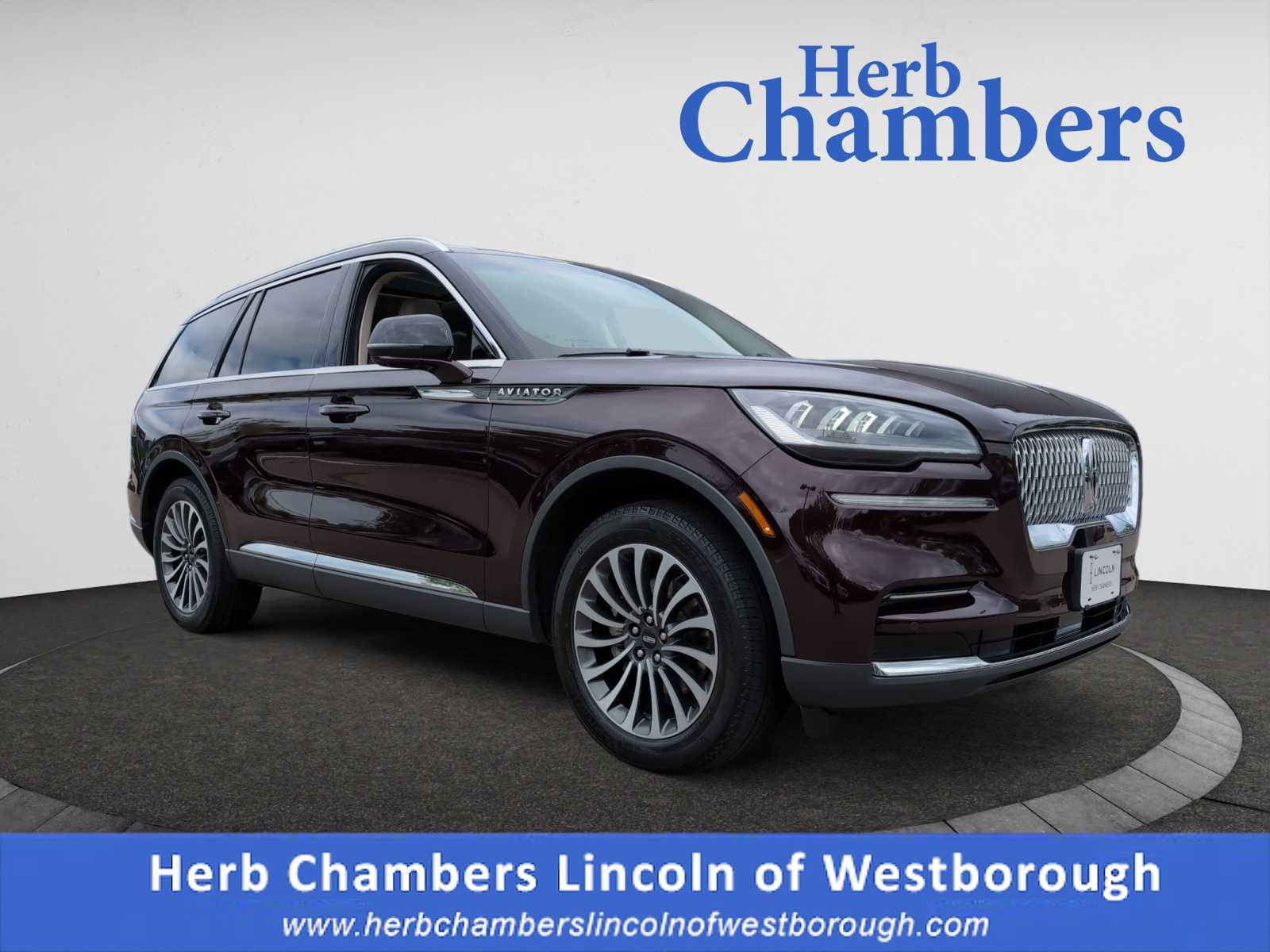 used 2023 Lincoln Aviator car, priced at $54,898