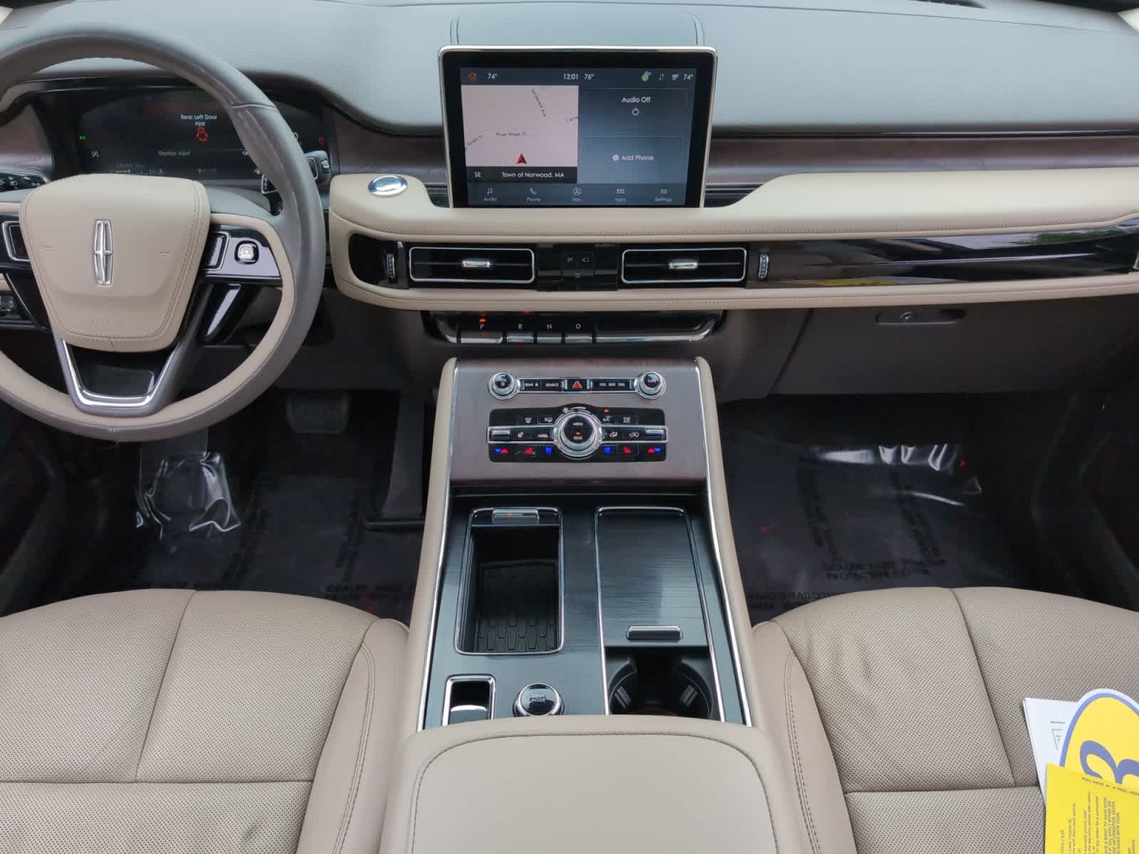 used 2023 Lincoln Aviator car, priced at $54,898