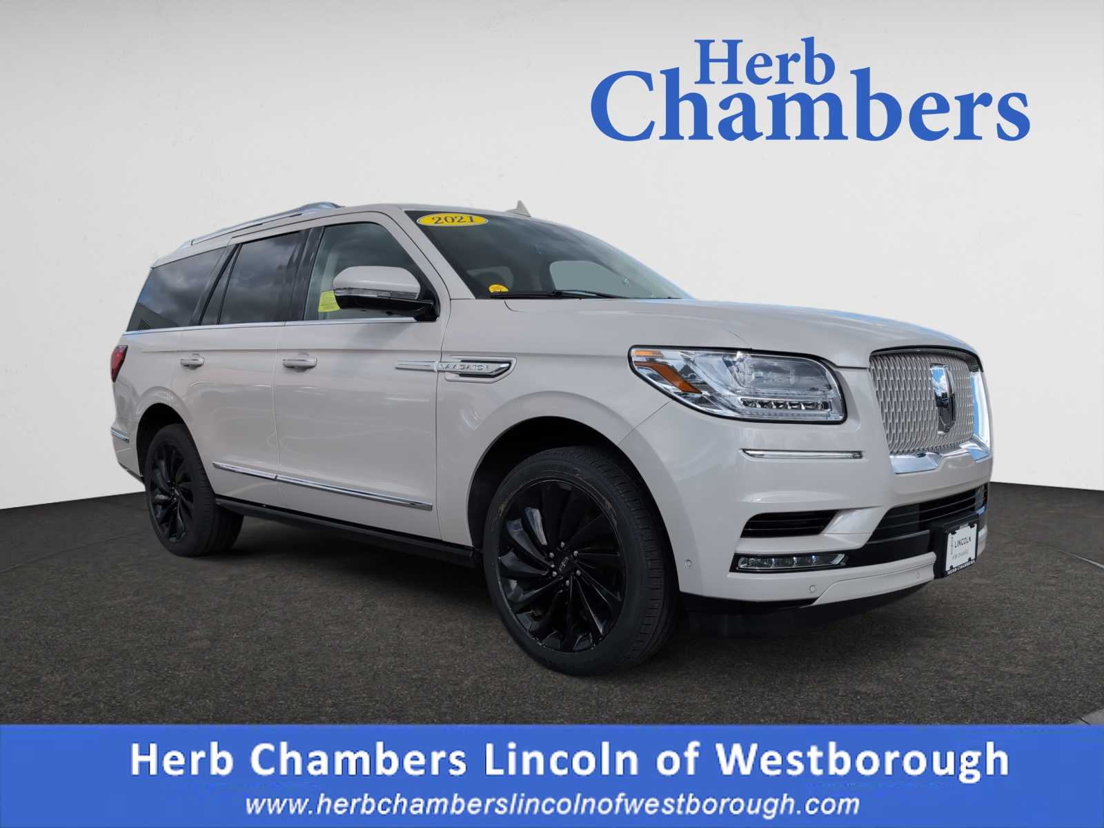 used 2021 Lincoln Navigator car, priced at $55,798