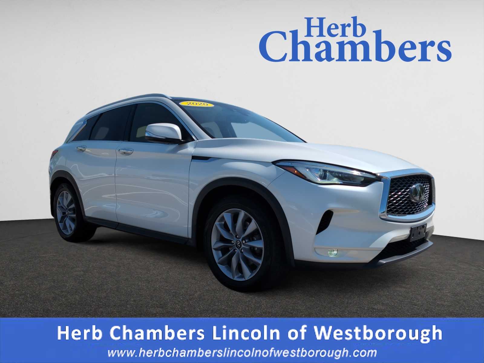 used 2020 INFINITI QX50 car, priced at $22,998