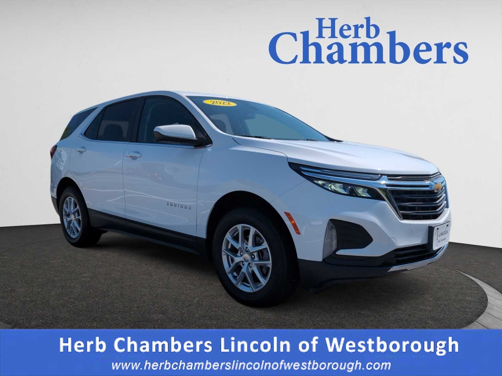 used 2022 Chevrolet Equinox car, priced at $24,798