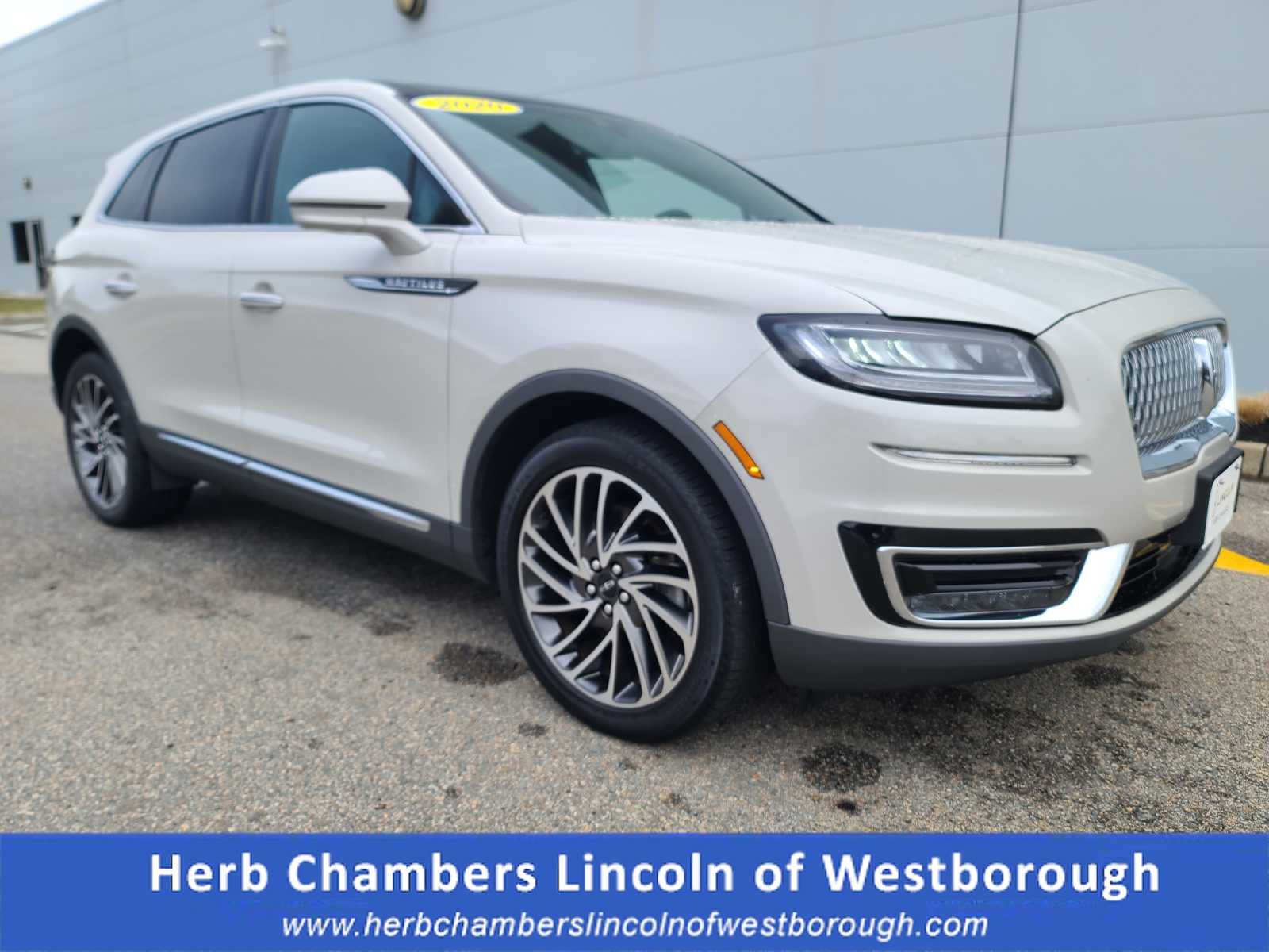 used 2020 Lincoln Nautilus car, priced at $32,998
