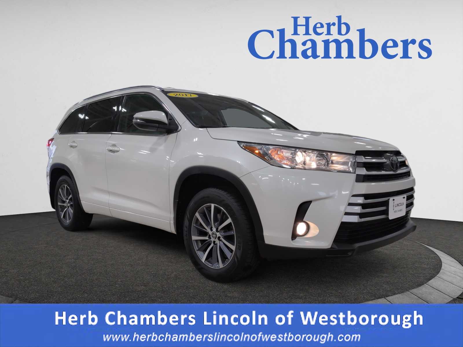 used 2017 Toyota Highlander car, priced at $22,498