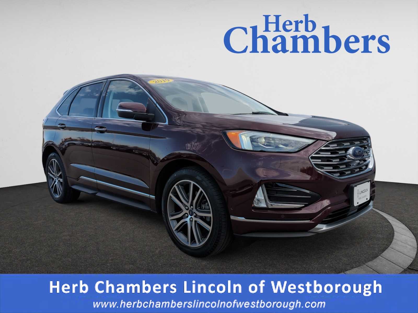 used 2019 Ford Edge car, priced at $21,498