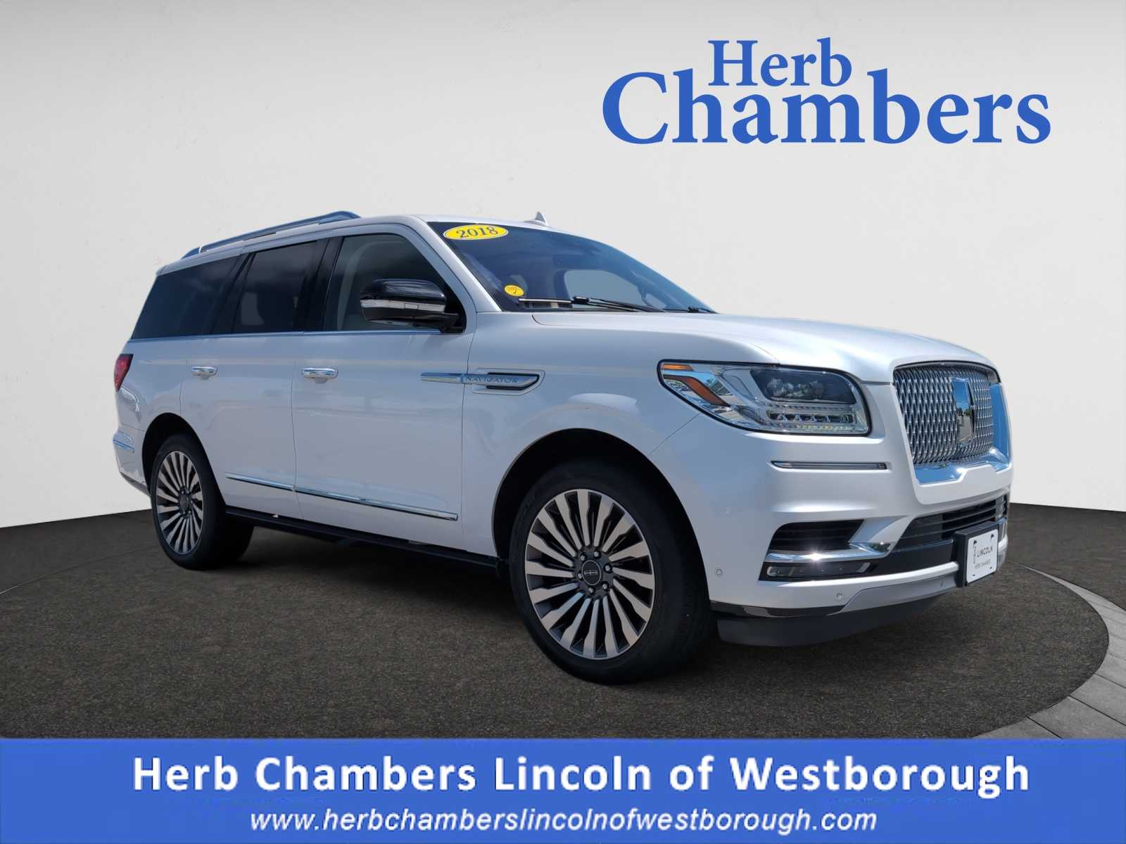 used 2018 Lincoln Navigator car, priced at $31,898