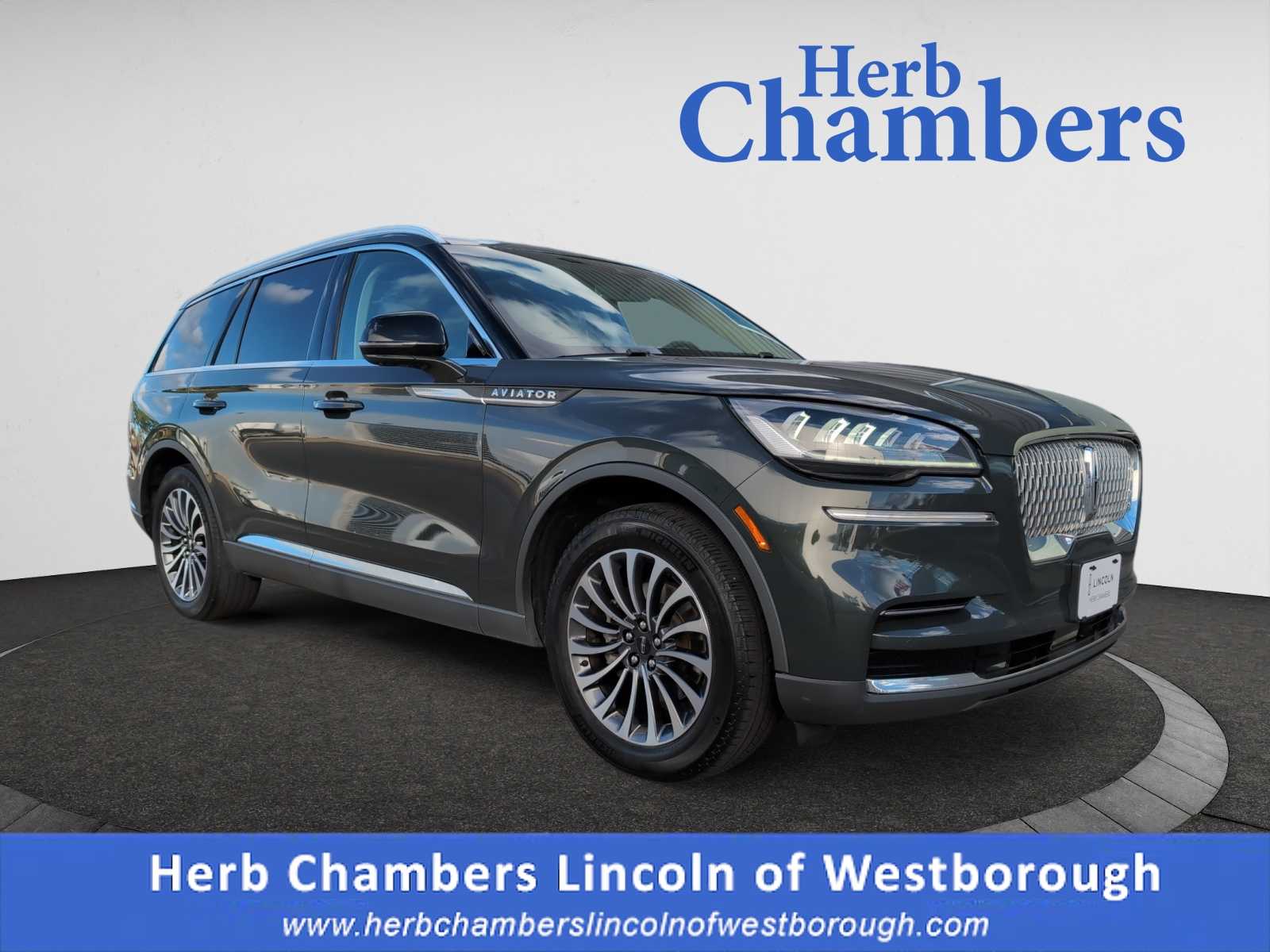 used 2022 Lincoln Aviator car, priced at $32,698